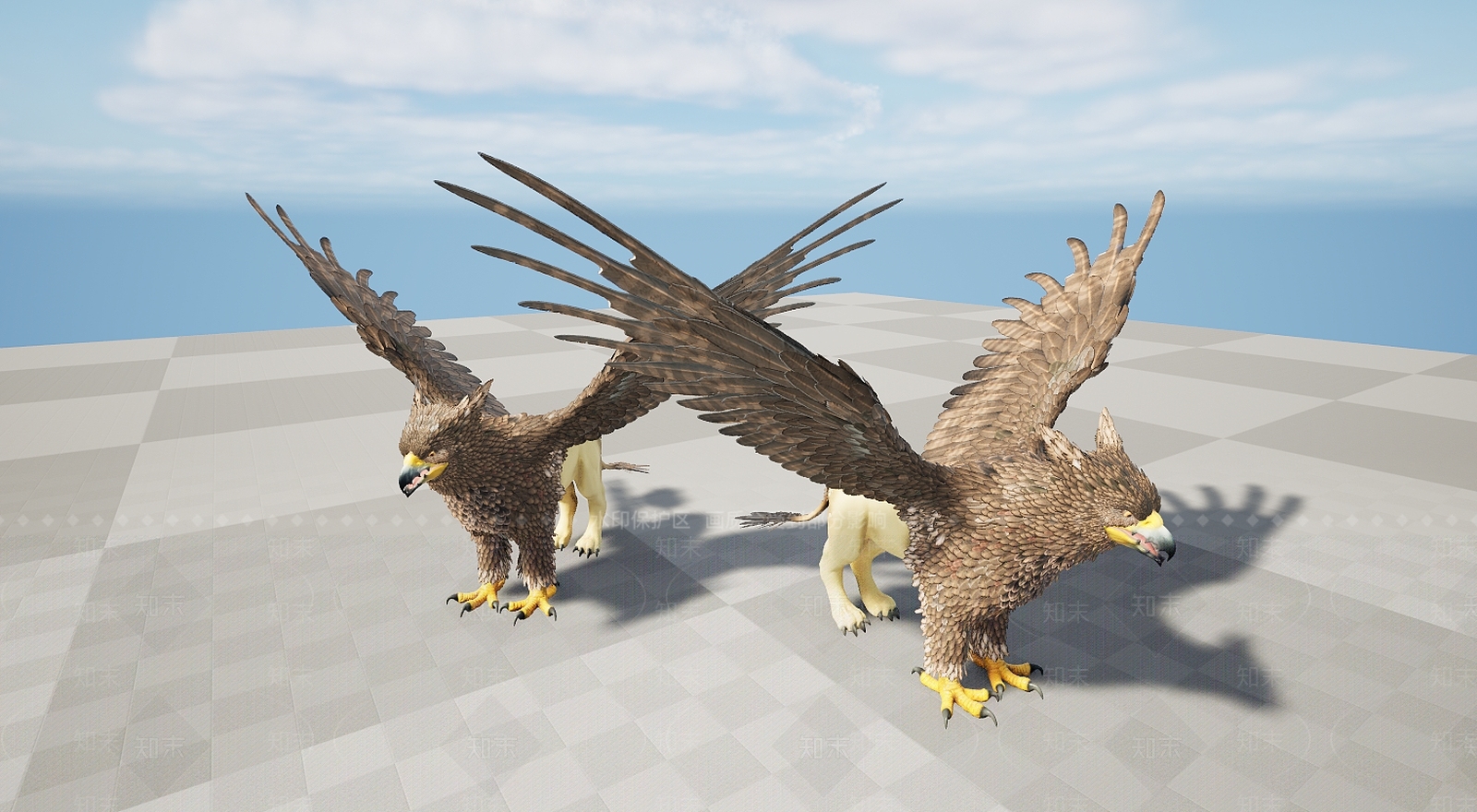 现代爬行类动物3D模型下载【ID:1192832802】