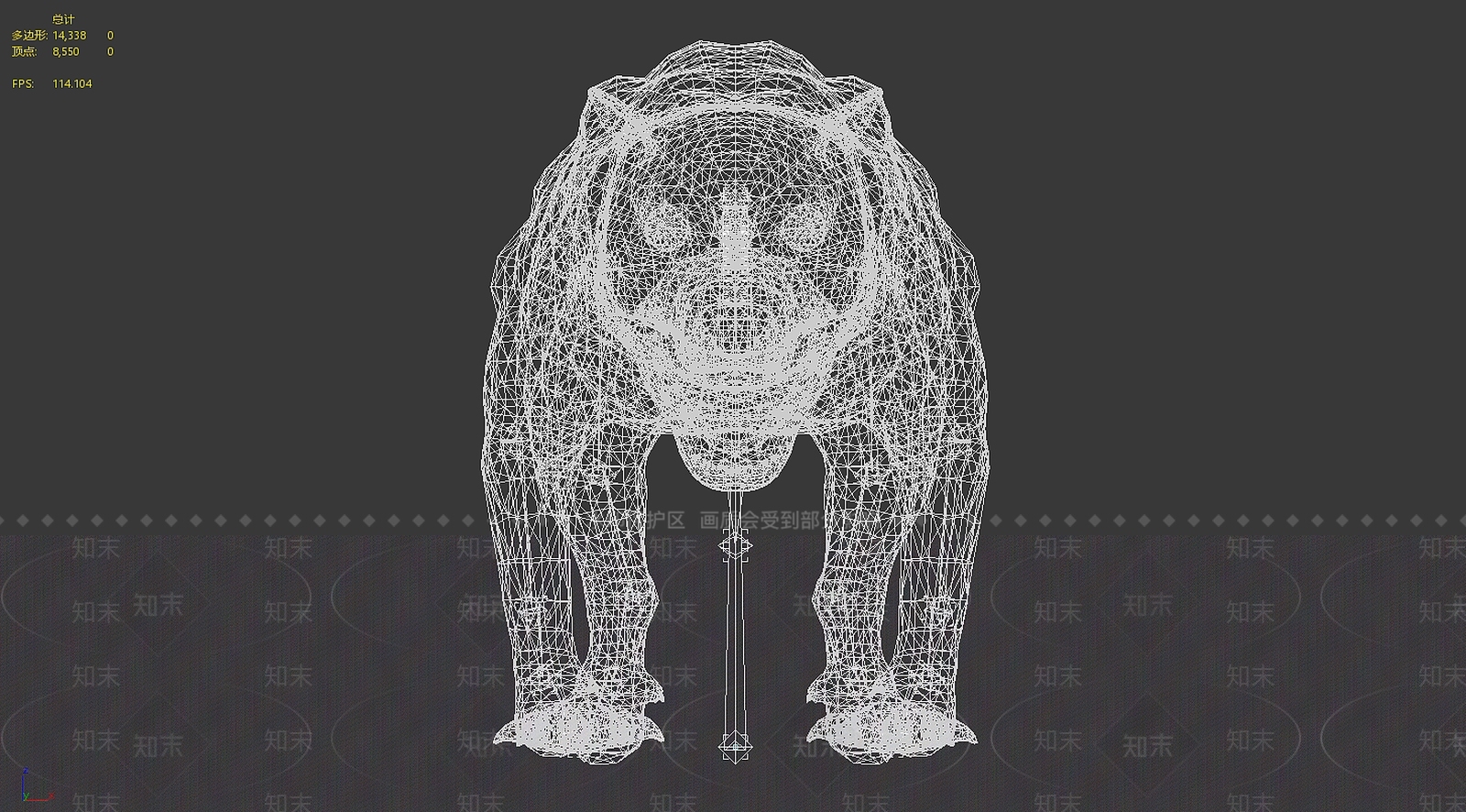 现代爬行类动物3D模型下载【ID:1192832837】