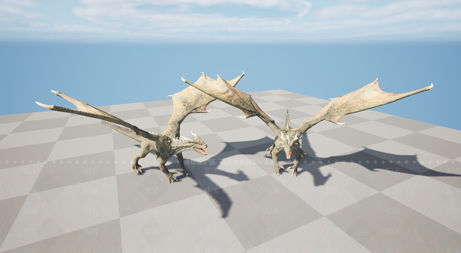 现代爬行类动物3D模型下载【ID:1192832953】