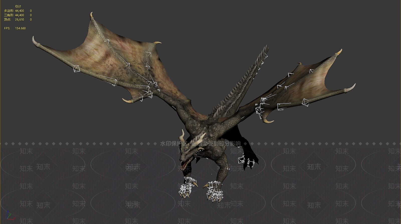 现代爬行类动物3D模型下载【ID:1192832953】