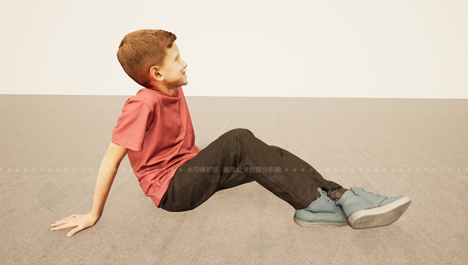 现代虚拟人物3D模型下载【ID:1199208453】