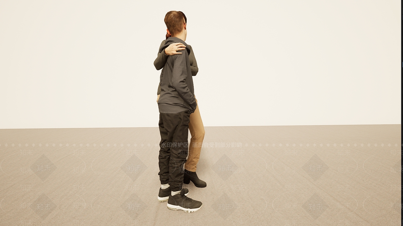 现代虚拟人物3D模型下载【ID:1199199498】