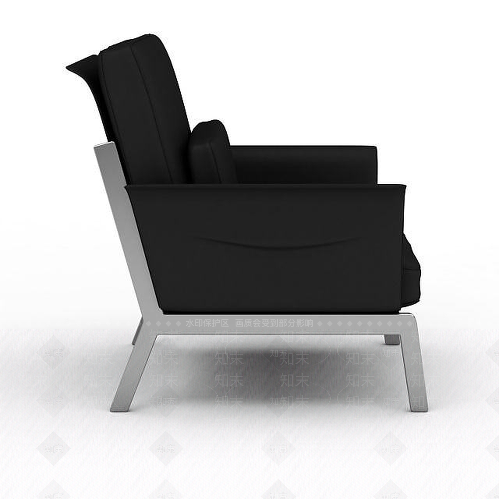 现代双人沙发3D模型下载【ID:1192834559】