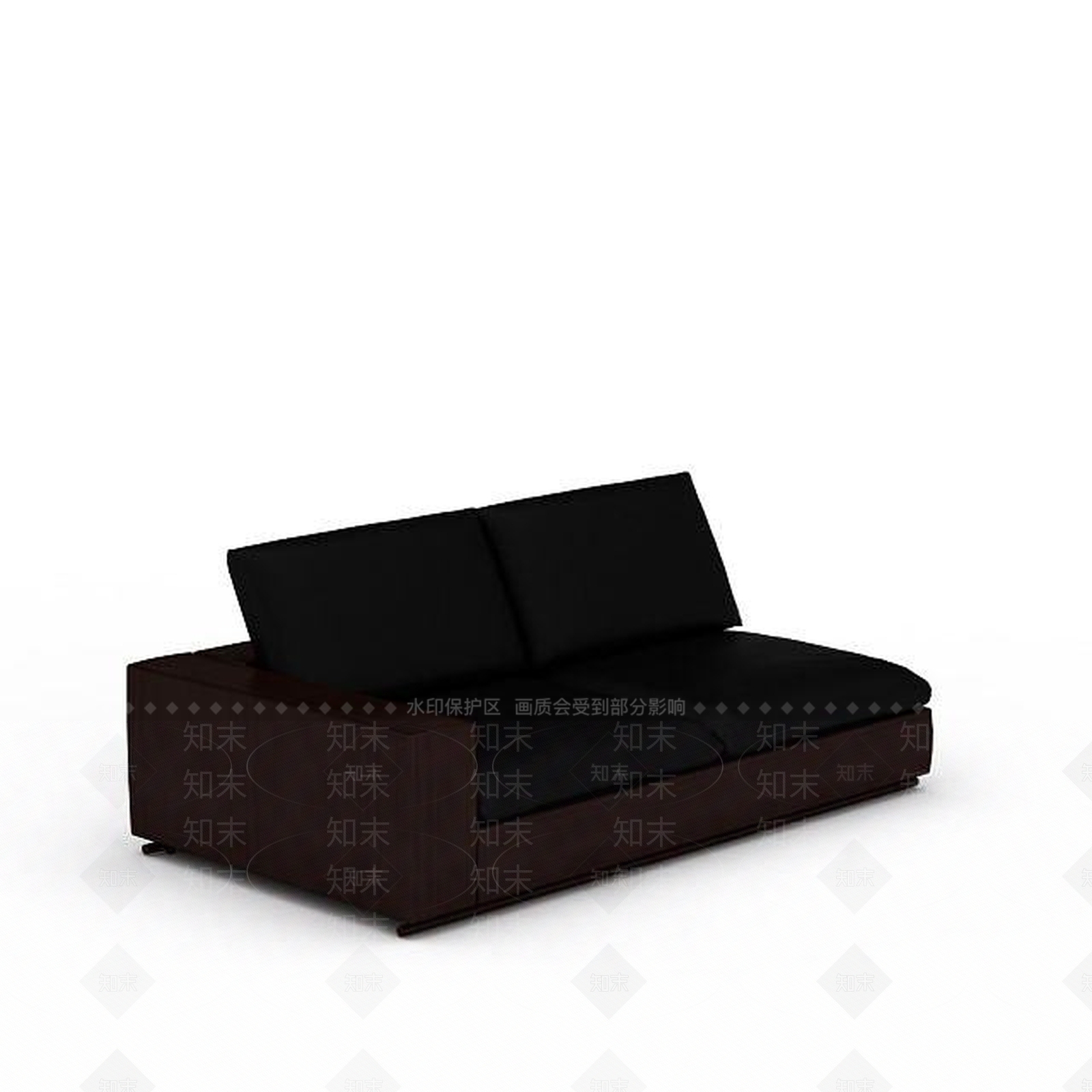 现代双人沙发3D模型下载【ID:1192834926】