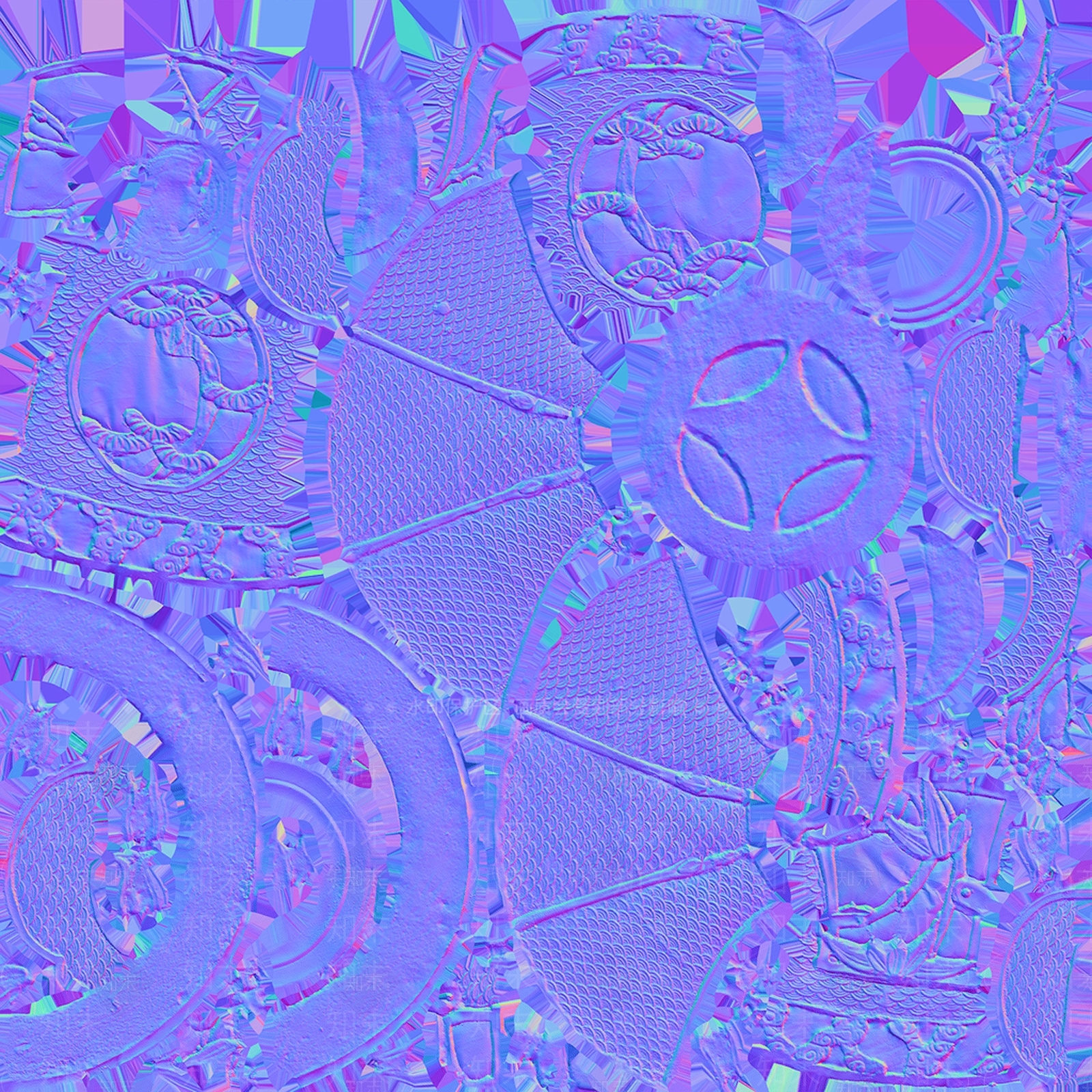 现代摆件组合3D模型下载【ID:1192836451】