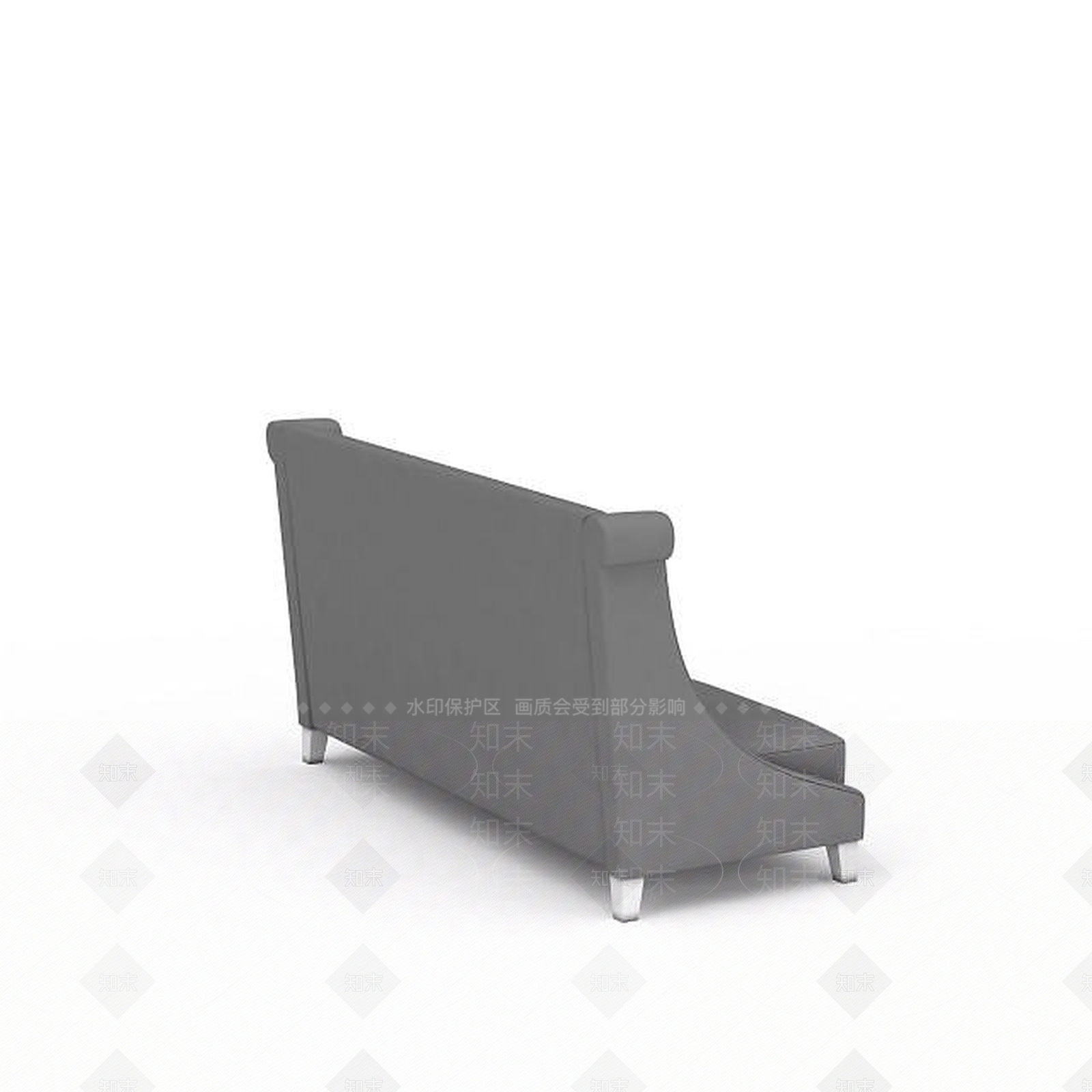现代双人沙发3D模型下载【ID:1192836516】