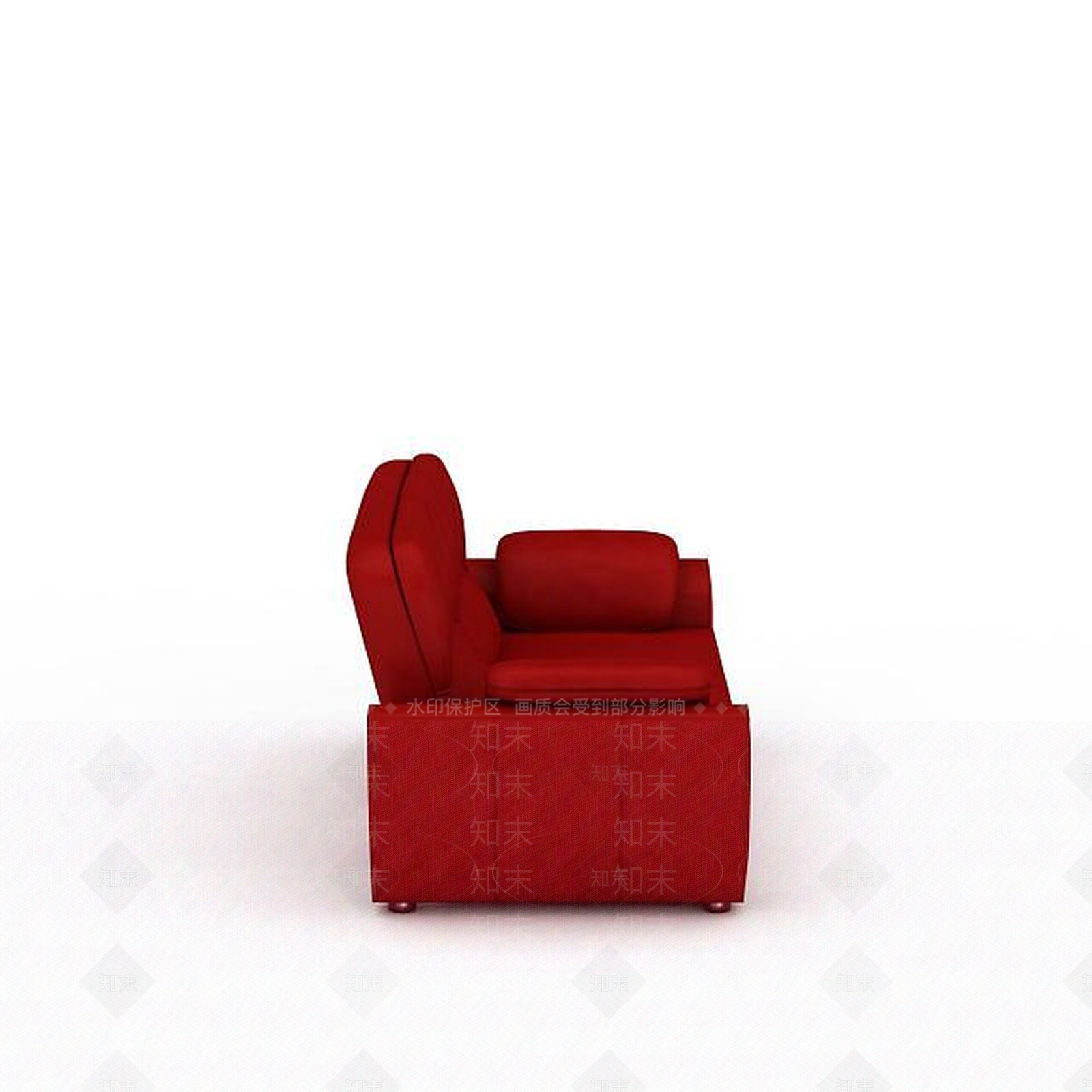 现代双人沙发3D模型下载【ID:1199199172】