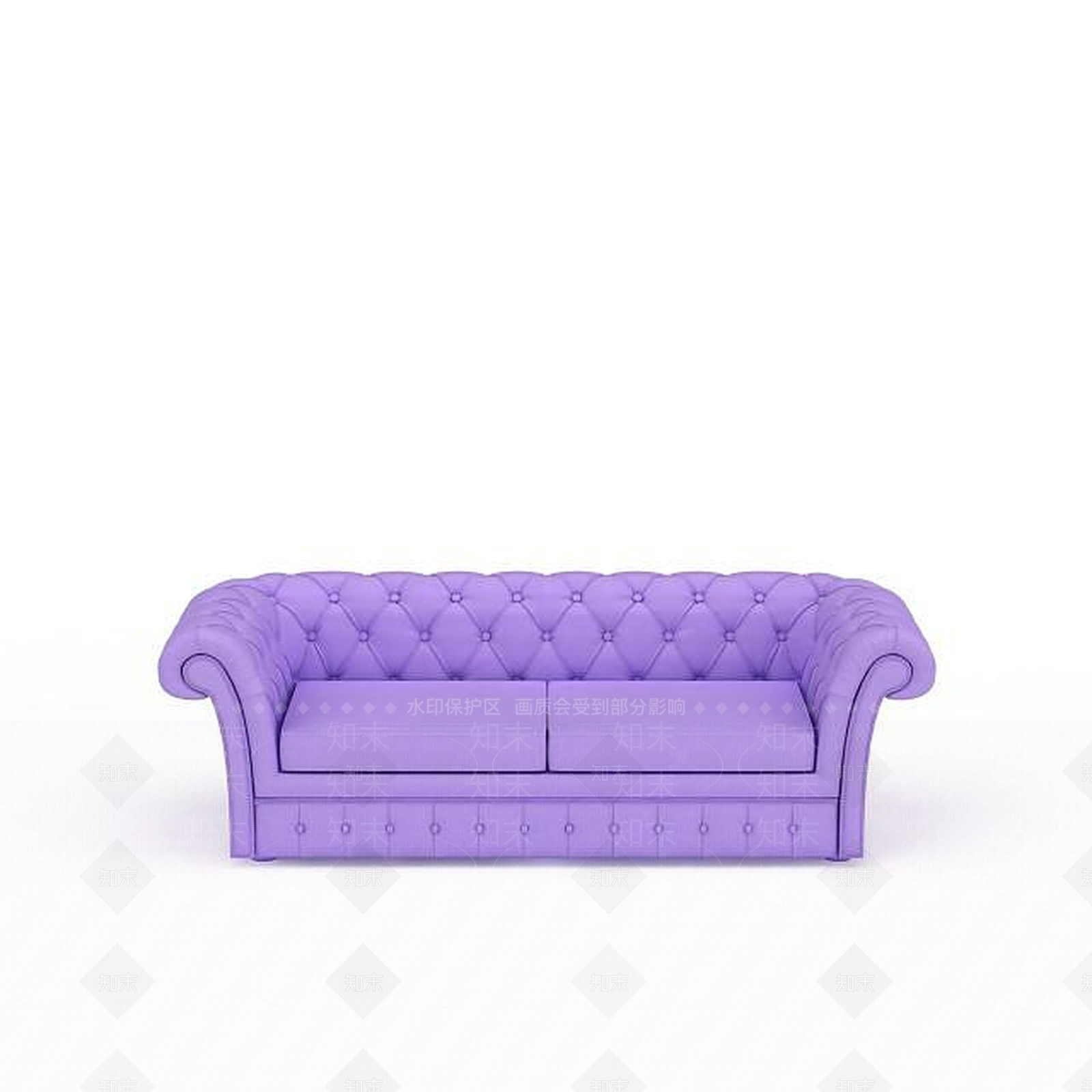 现代双人沙发3D模型下载【ID:1199207554】