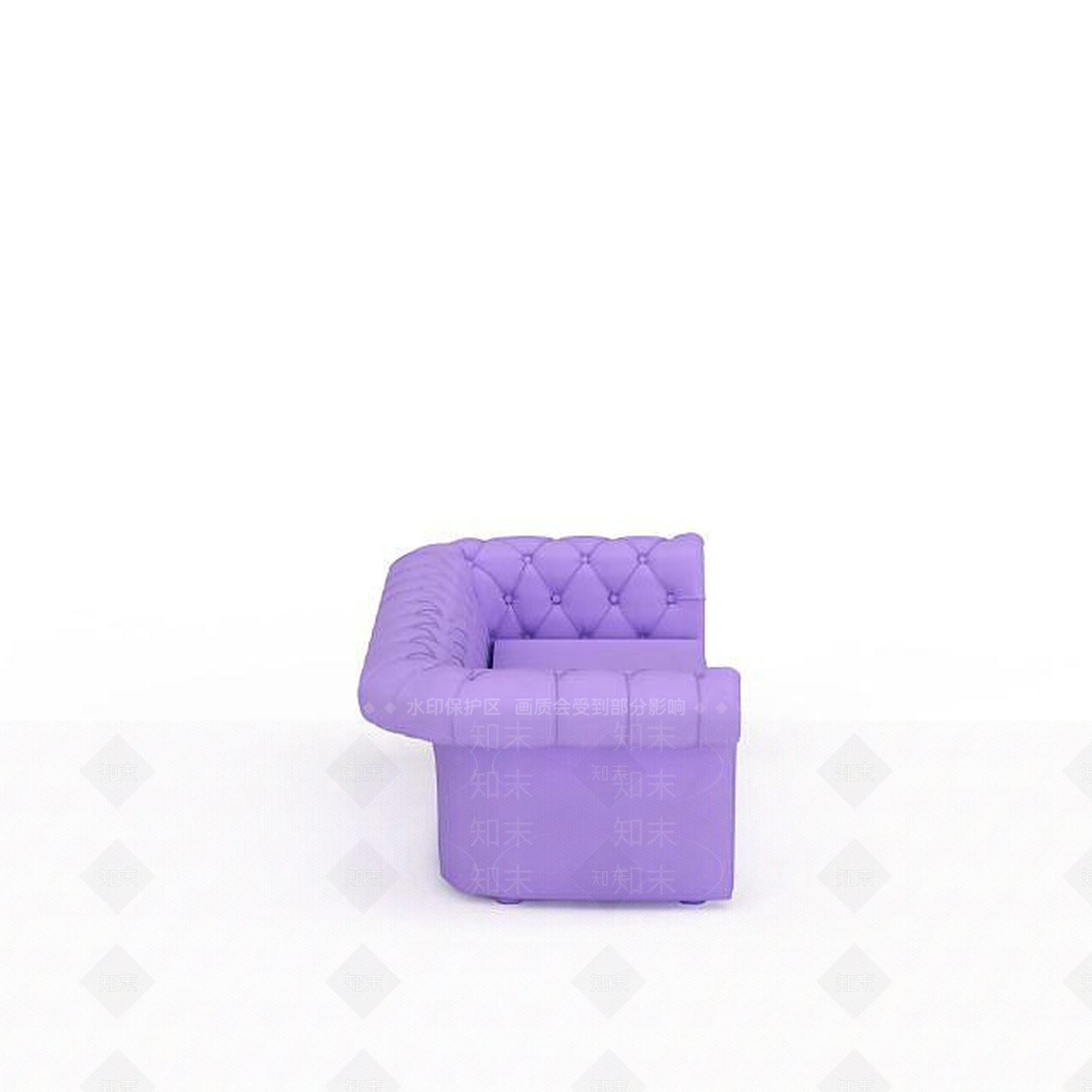 现代双人沙发3D模型下载【ID:1199207554】