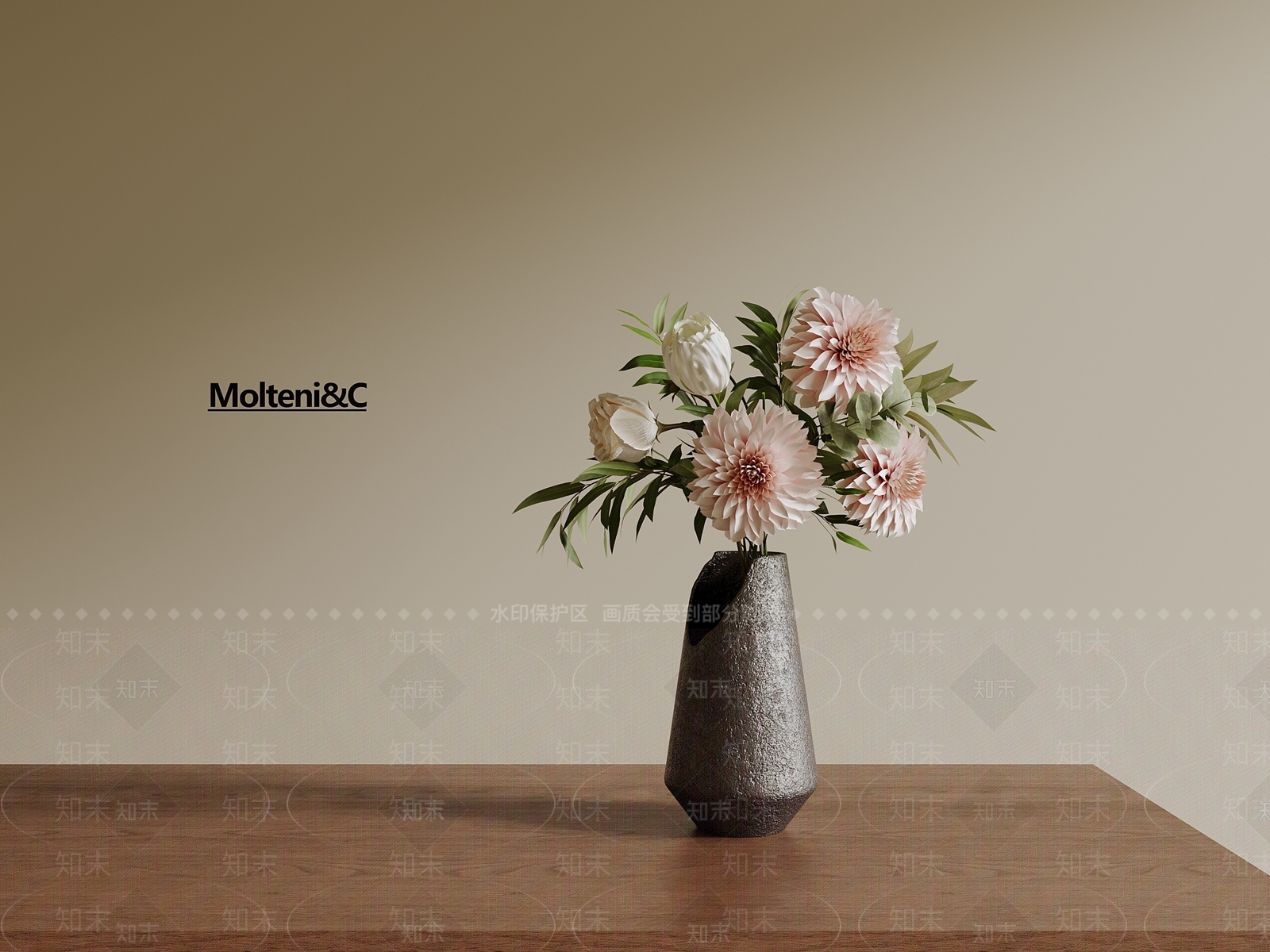 现代花瓶SU模型下载【ID:1192838027】
