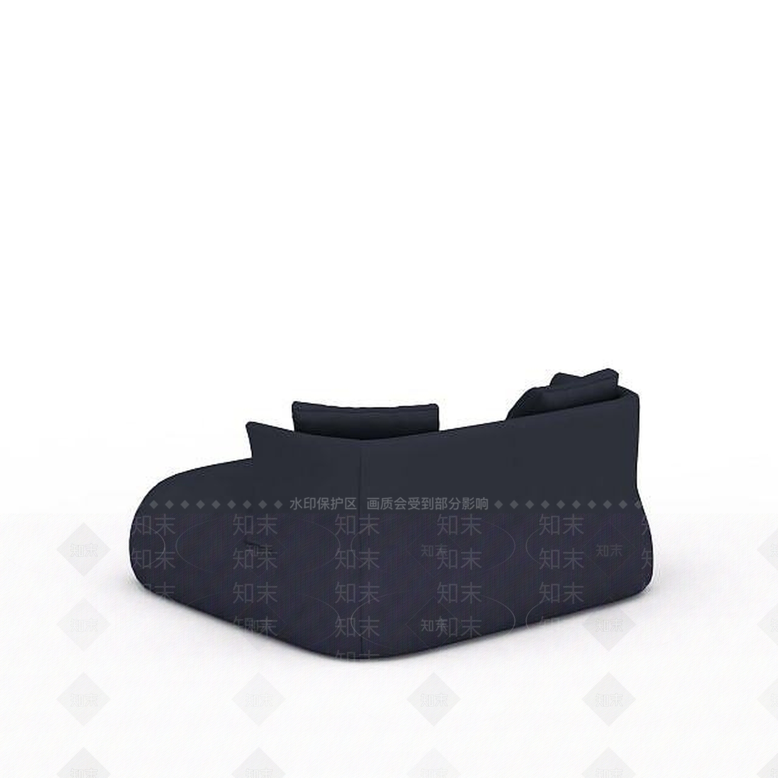 现代双人沙发3D模型下载【ID:1192840364】