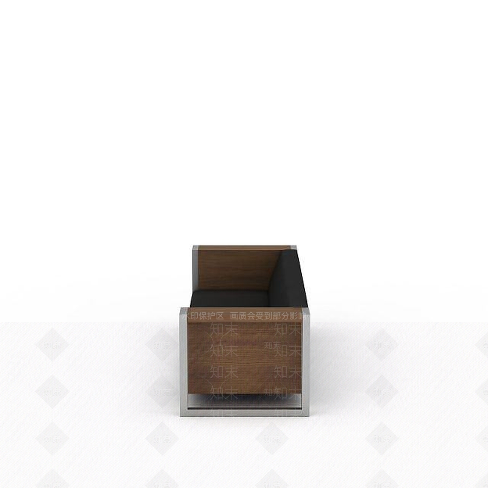 现代双人沙发3D模型下载【ID:1192840844】