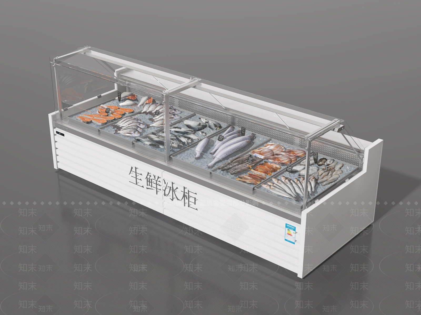 冰柜SU模型下载【ID:1192842727】