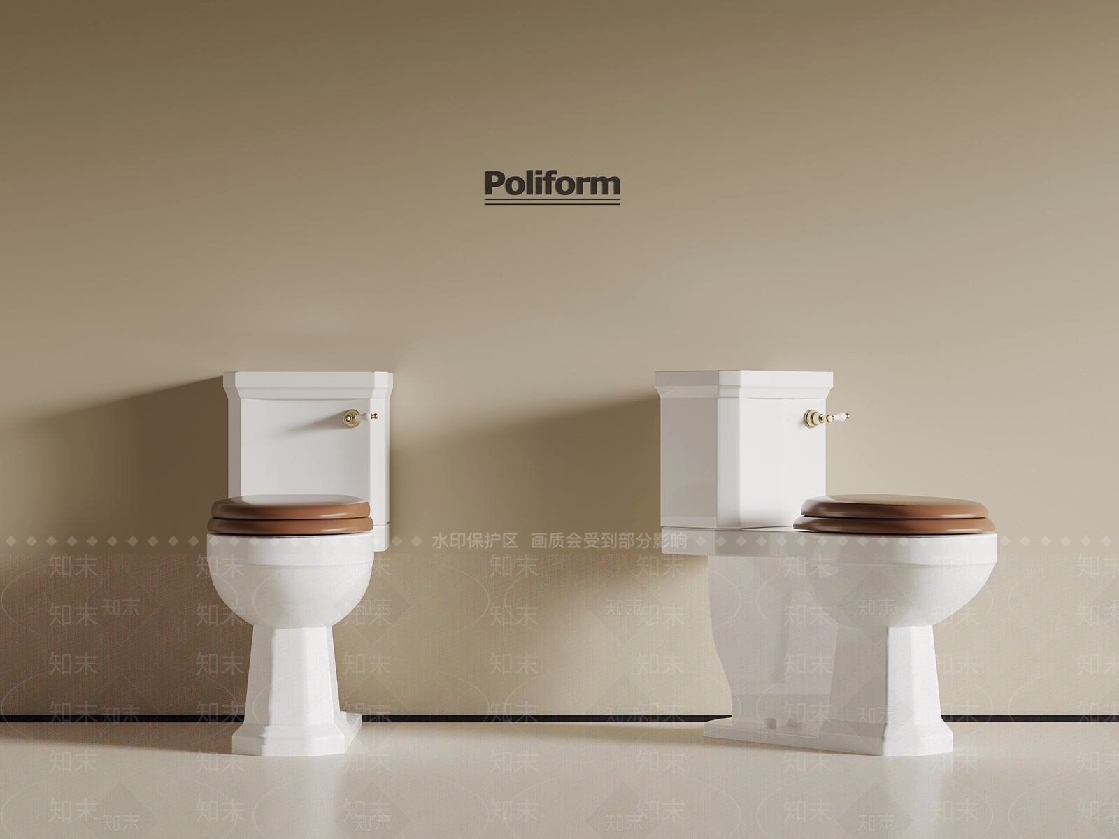 马桶3D模型下载【ID:1192844871】