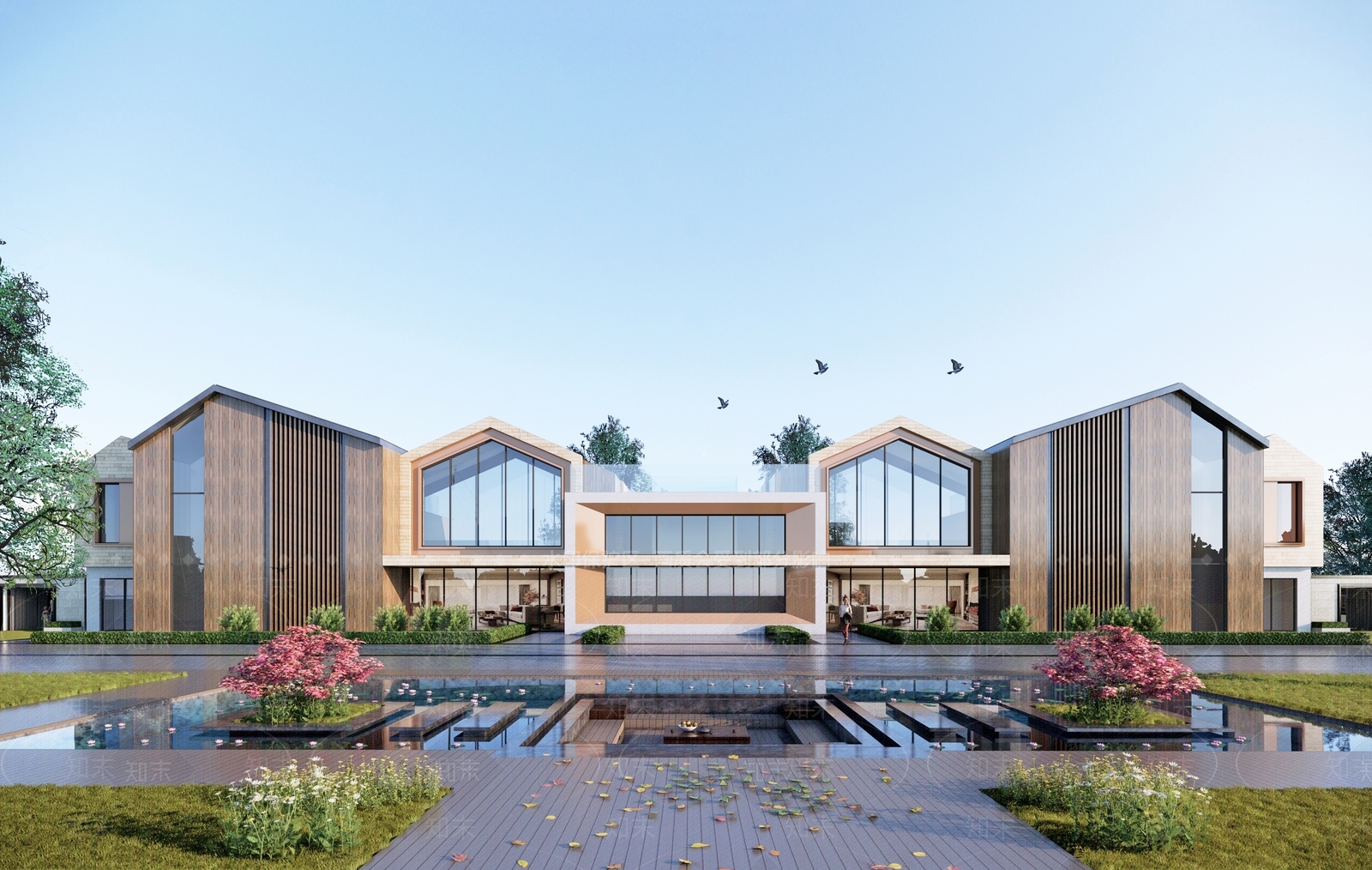 现代其他商业建筑SU模型下载【ID:1192846664】