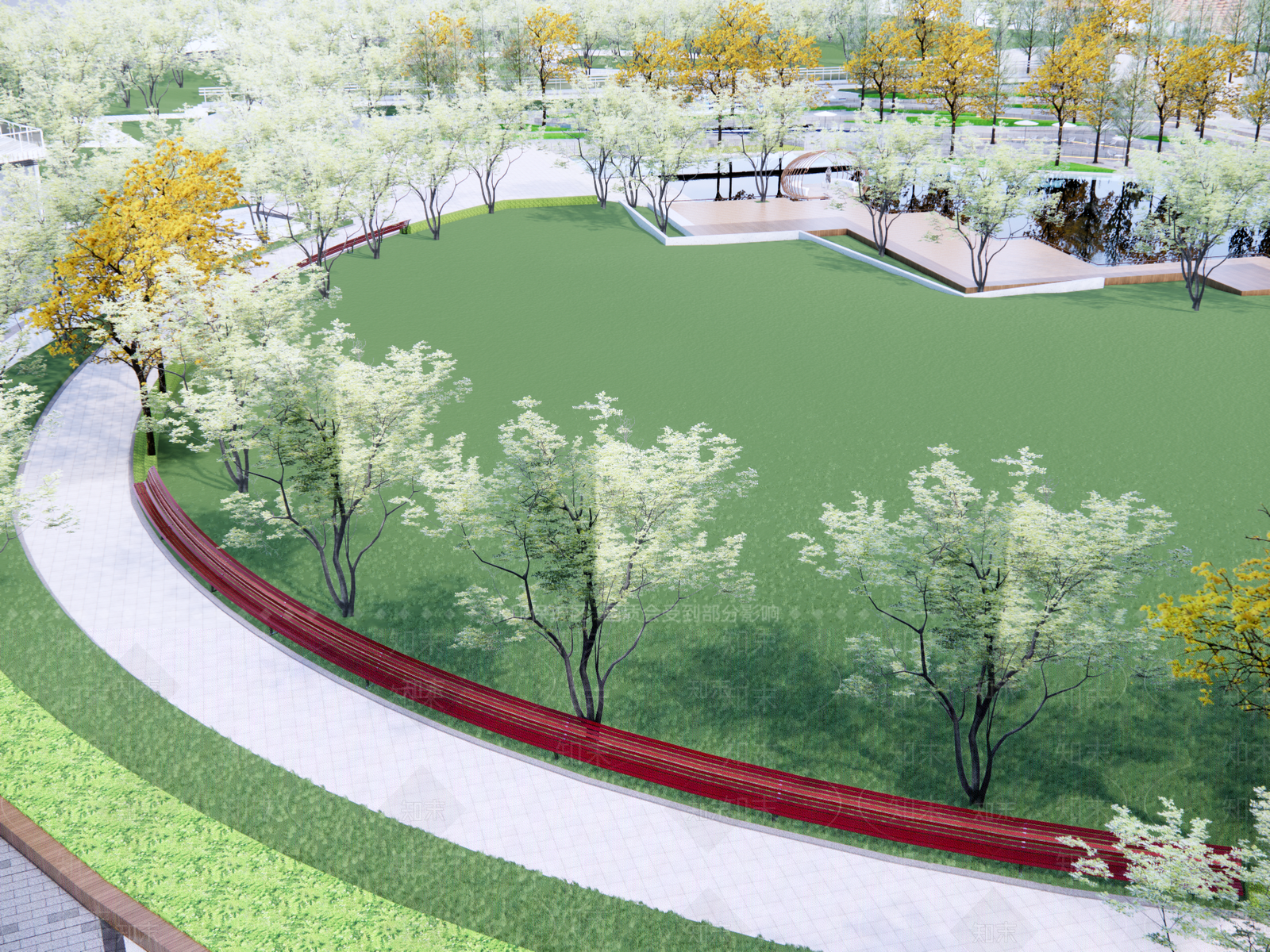 现代景观座椅SU模型下载【ID:1192847291】