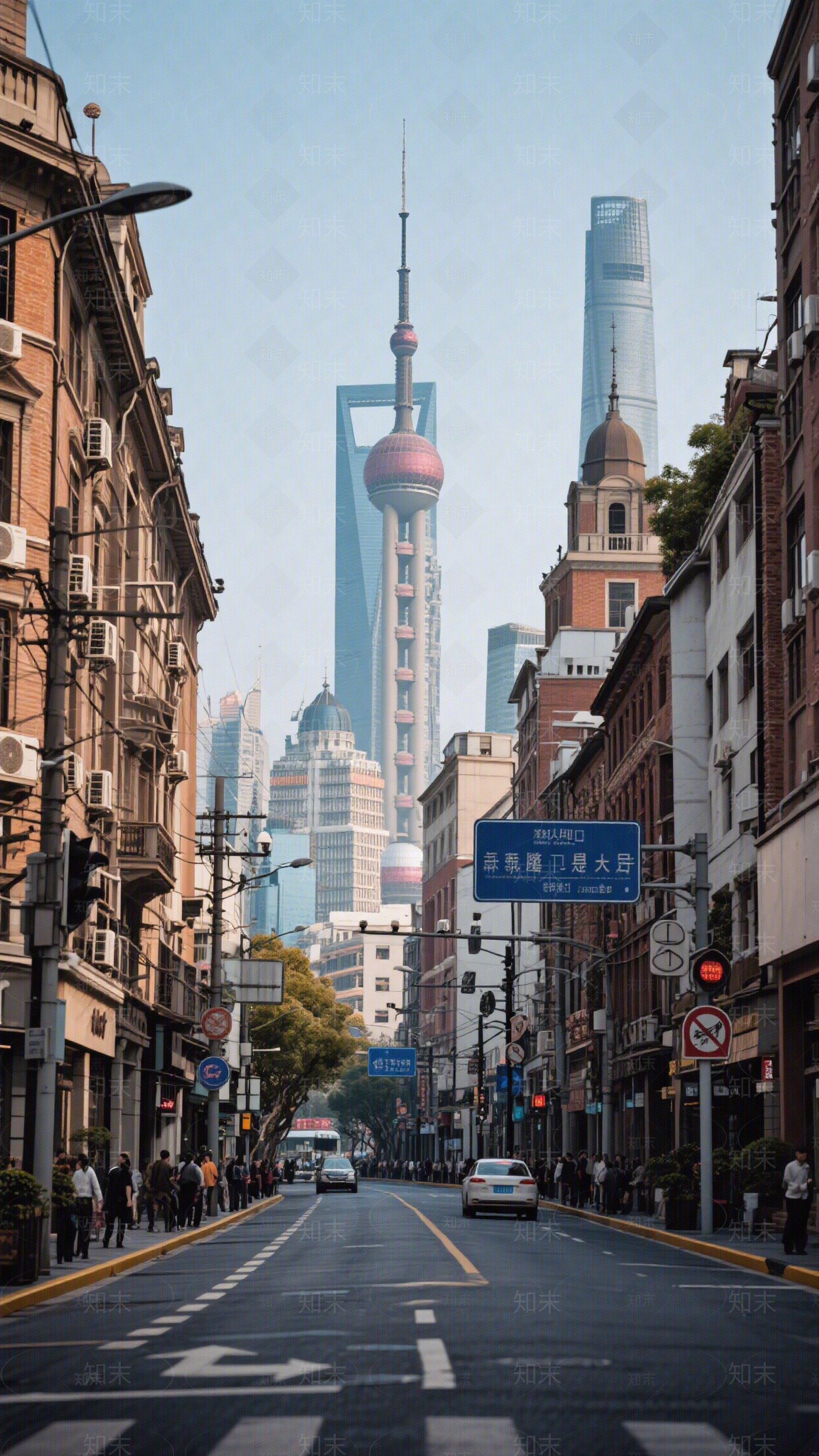现代街道外景贴图下载【ID:1192851881】