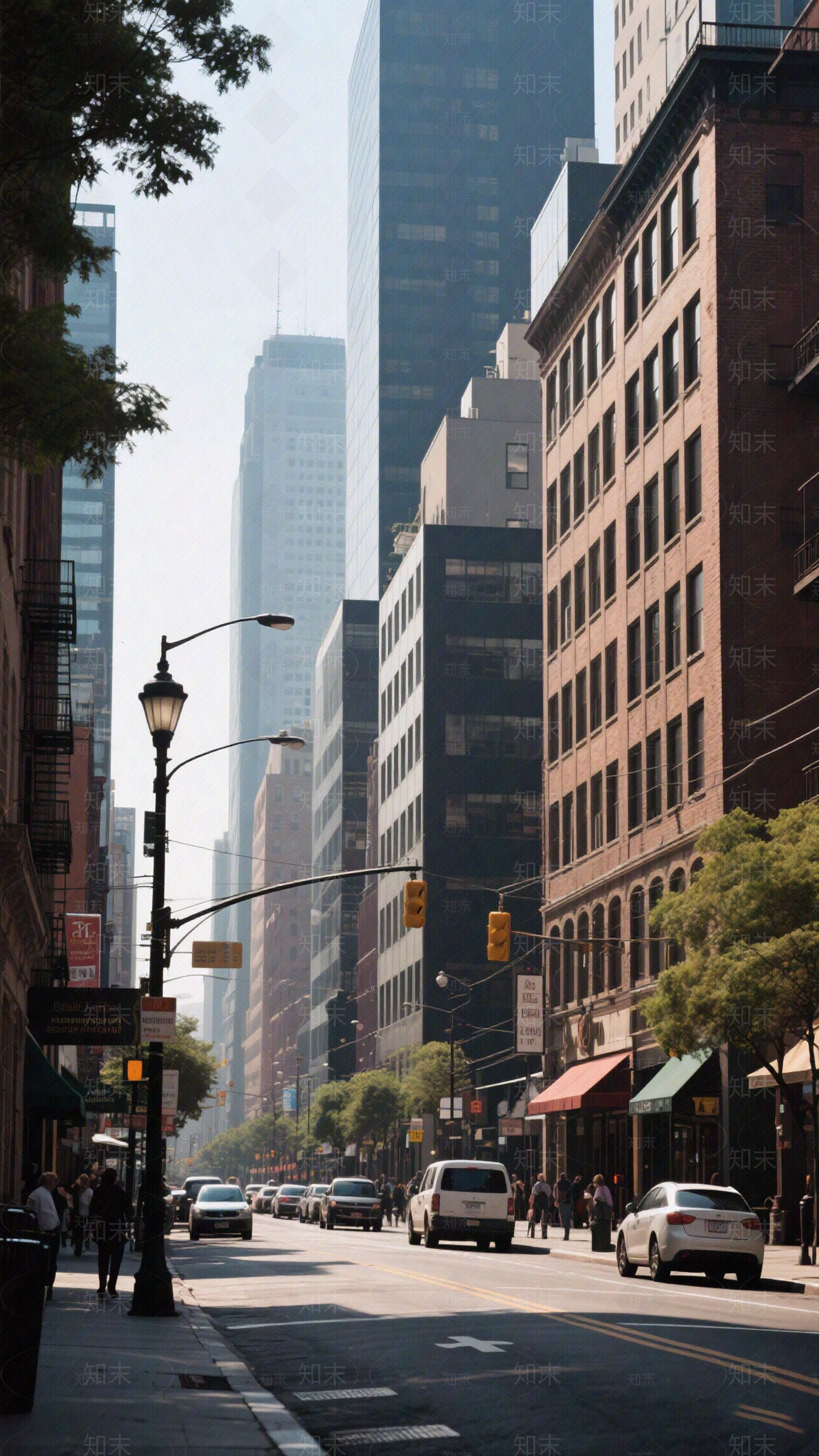 现代街道外景贴图下载【ID:1192852396】