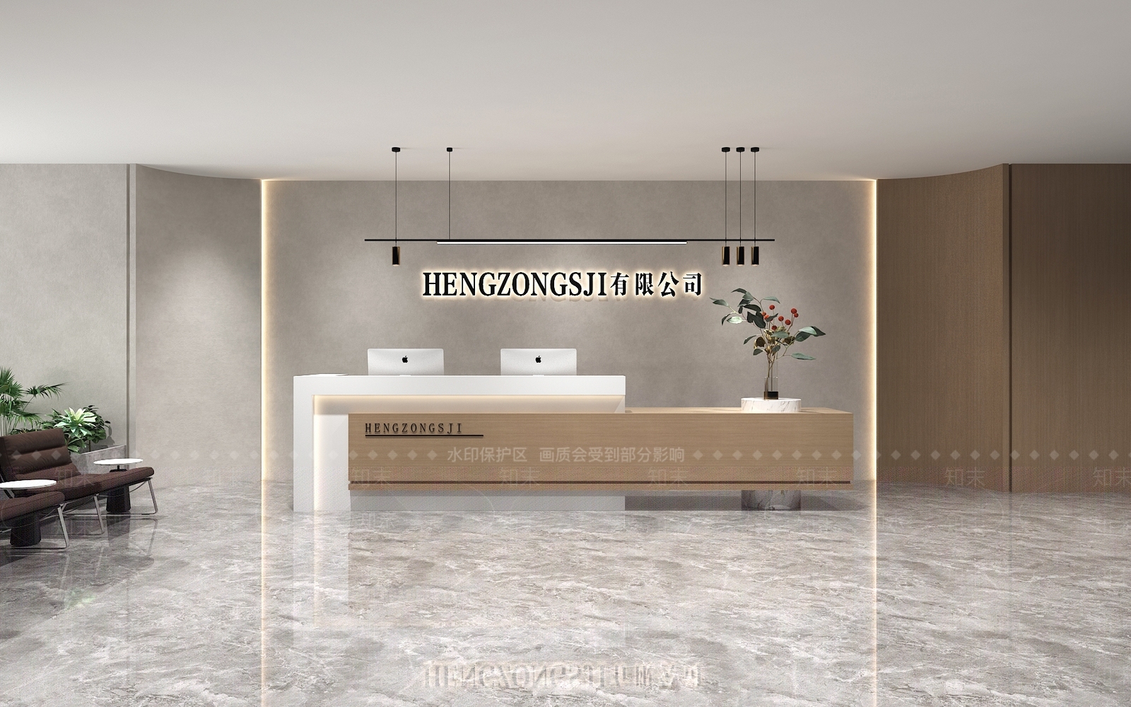 现代其他办公空间3D模型下载【ID:1192853423】