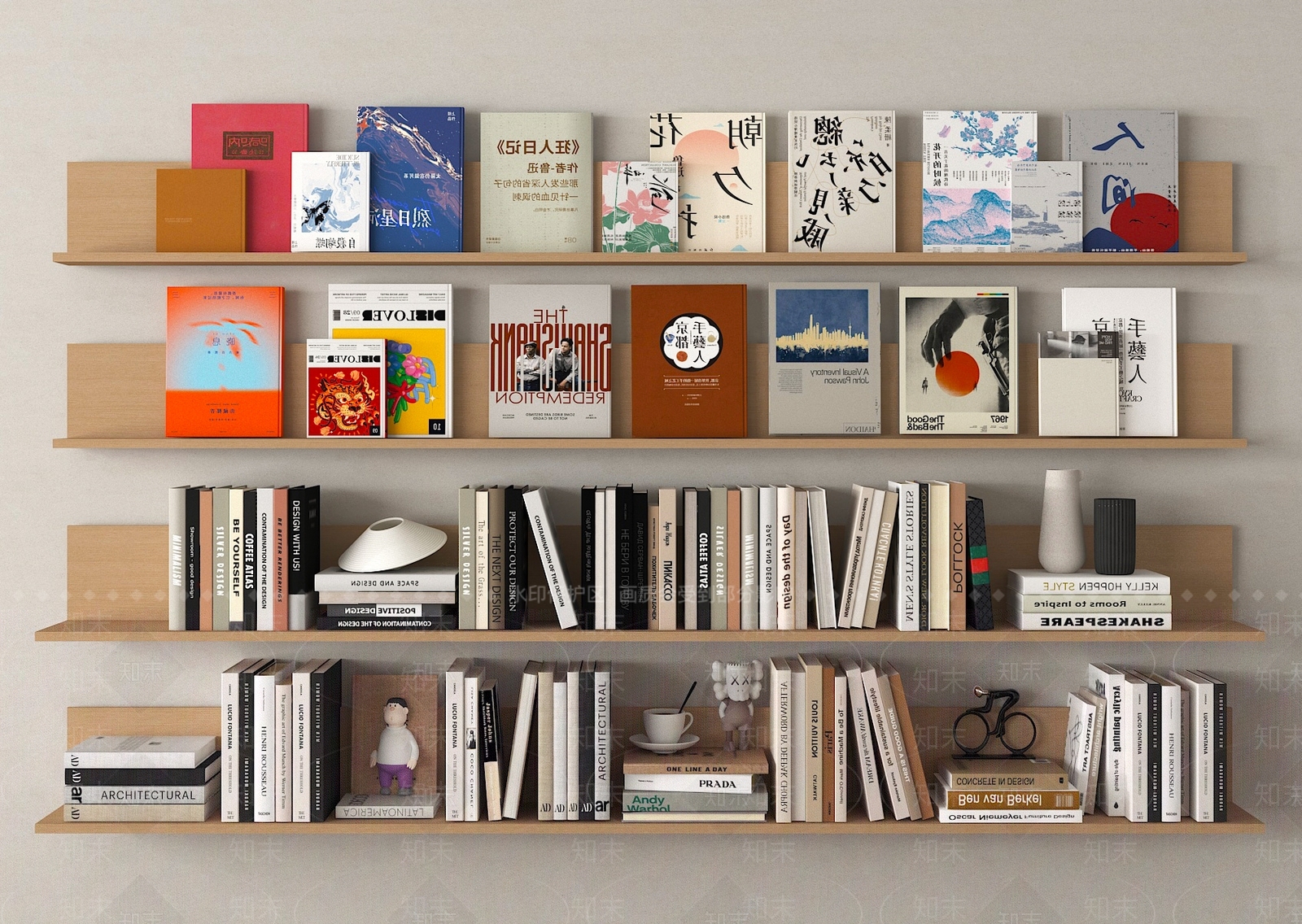 书籍3D模型下载【ID:1192873052】