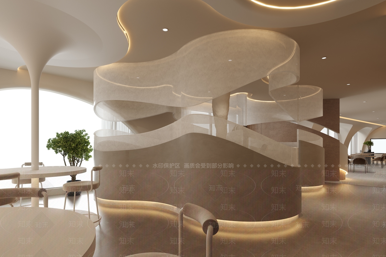 现代其他商业空间3D模型下载【ID:1215117996】
