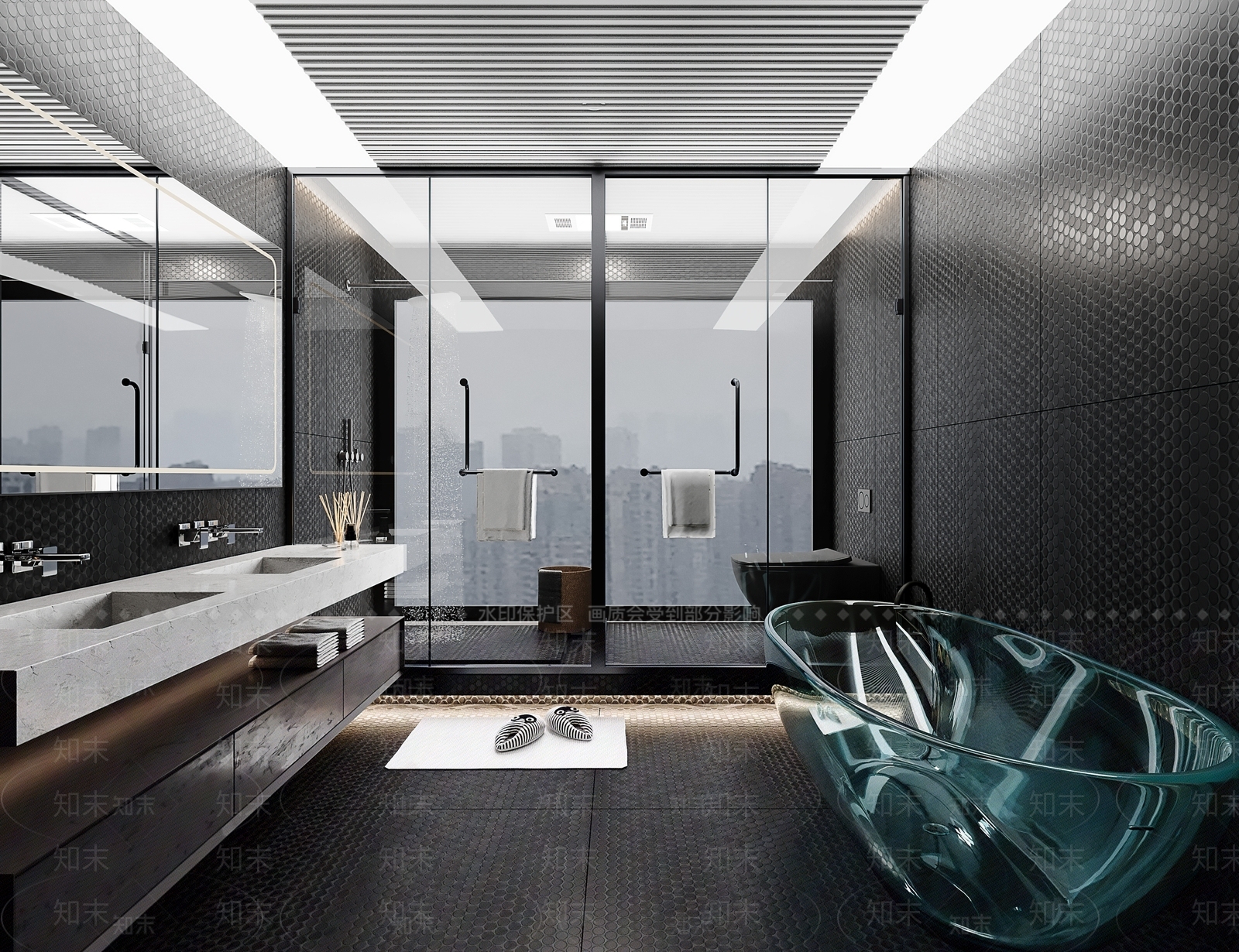 现代工业卫生间3D模型下载【ID:1192889347】