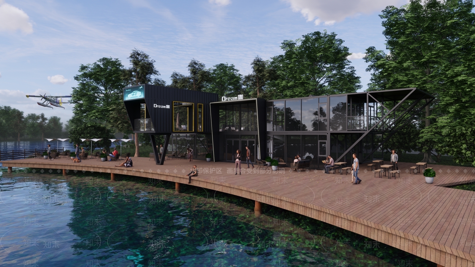 集装箱SU模型下载【ID:1192893168】