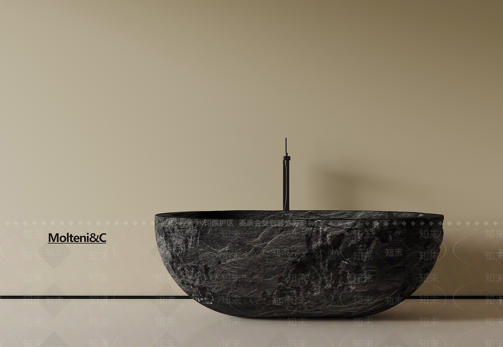 浴缸SU模型下载【ID:1192893265】