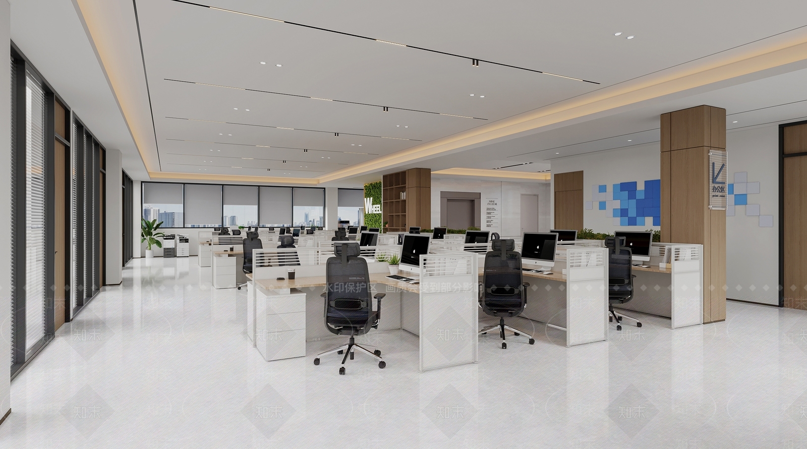 现代大厅3D模型下载【ID:1215118129】