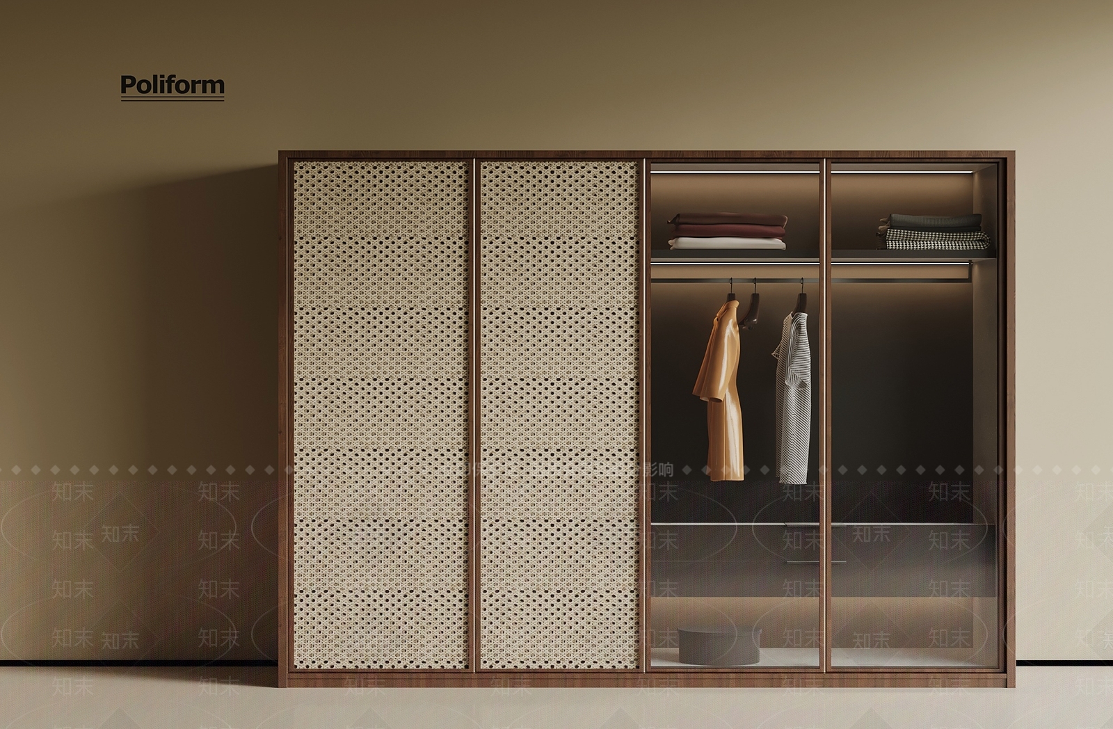 中古衣柜SU模型下载【ID:1192900122】