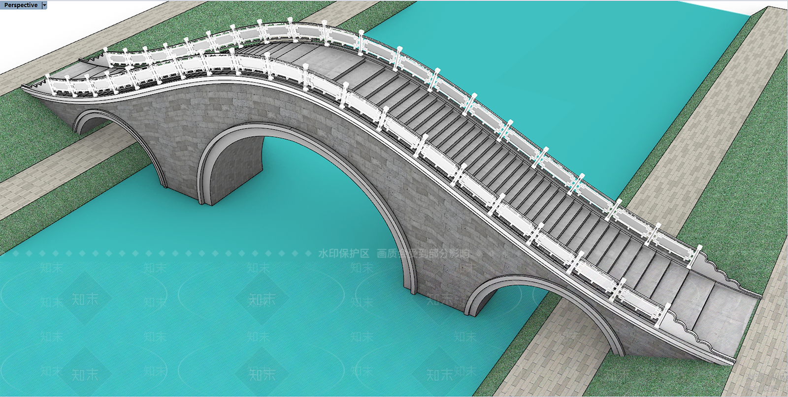 现代其他景观小建筑SU模型下载【ID:1192900716】