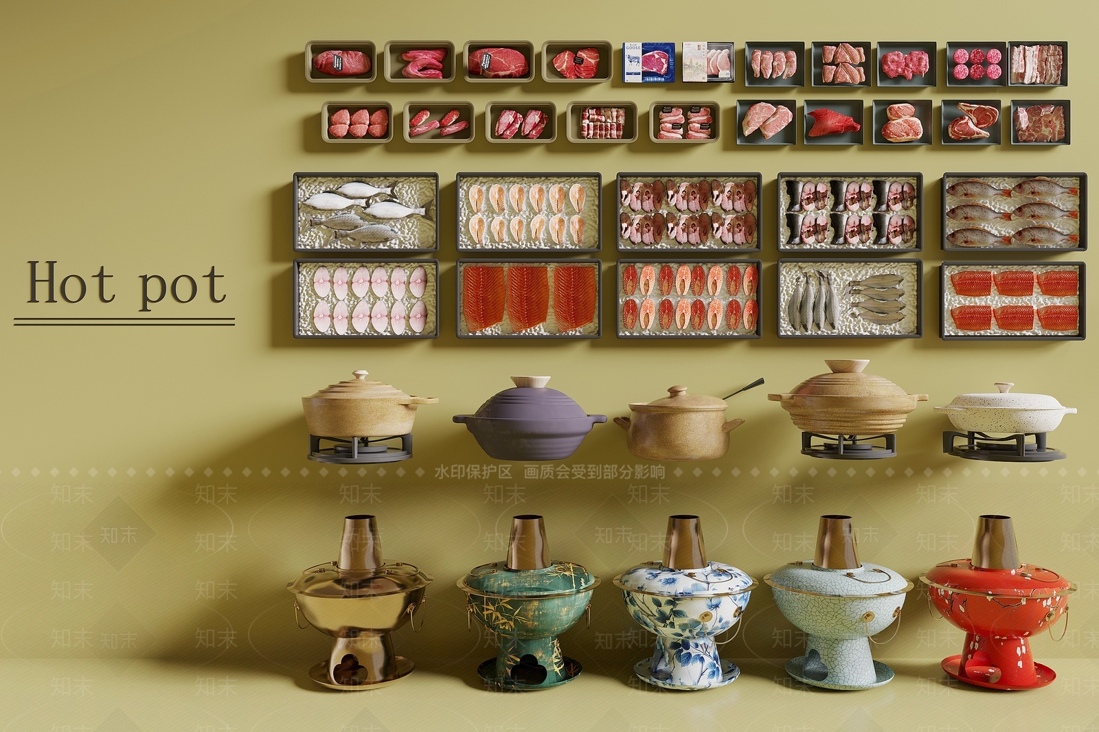 厨具3D模型下载【ID:1192901423】