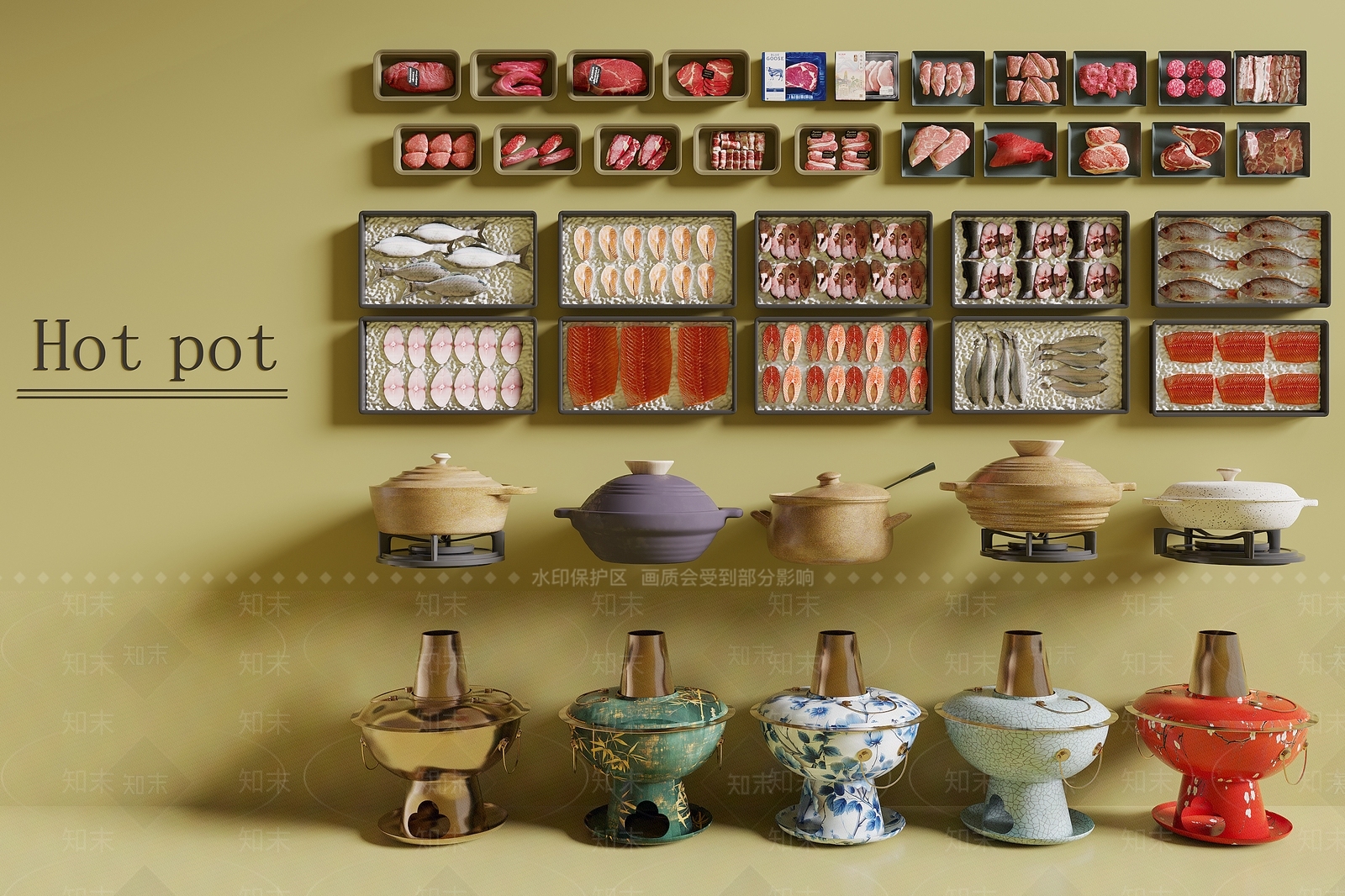 厨具SU模型下载【ID:1192901509】