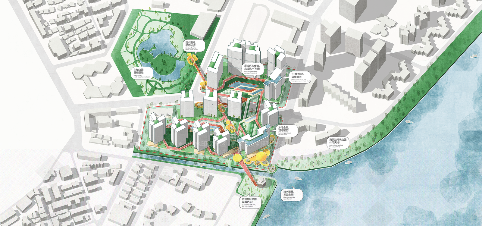 现代简约高层住宅SU模型下载【ID:1192904515】