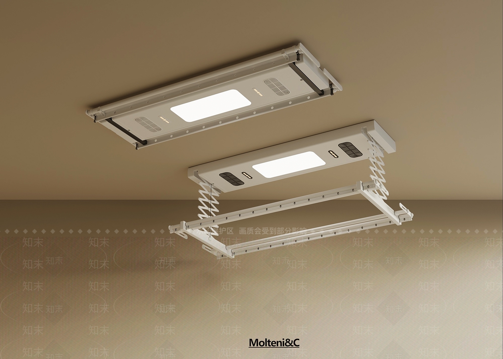 晾衣架3D模型下载【ID:1192906681】