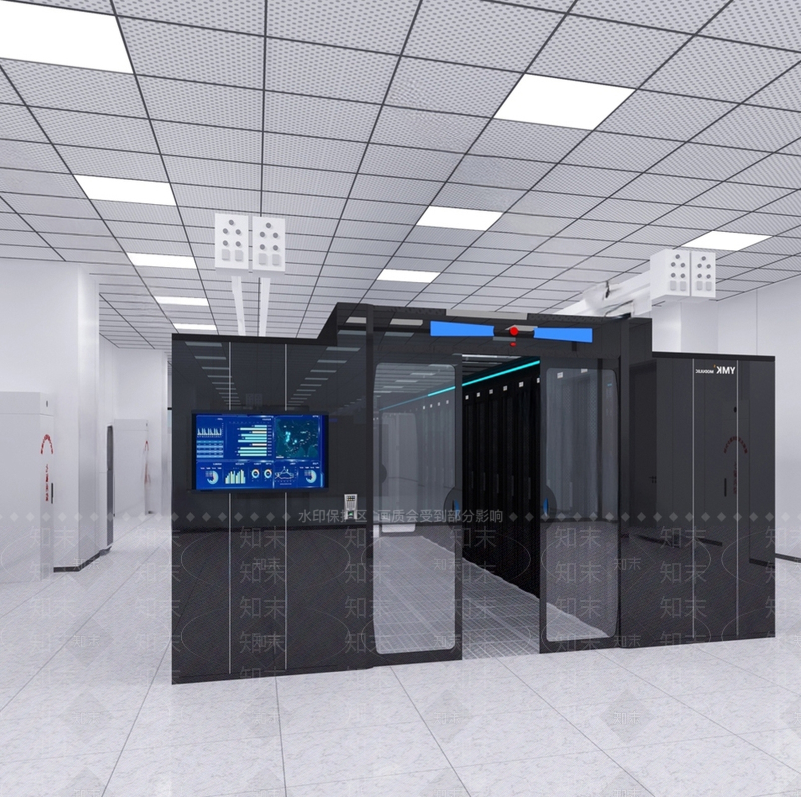 机房SU模型下载【ID:1192910578】