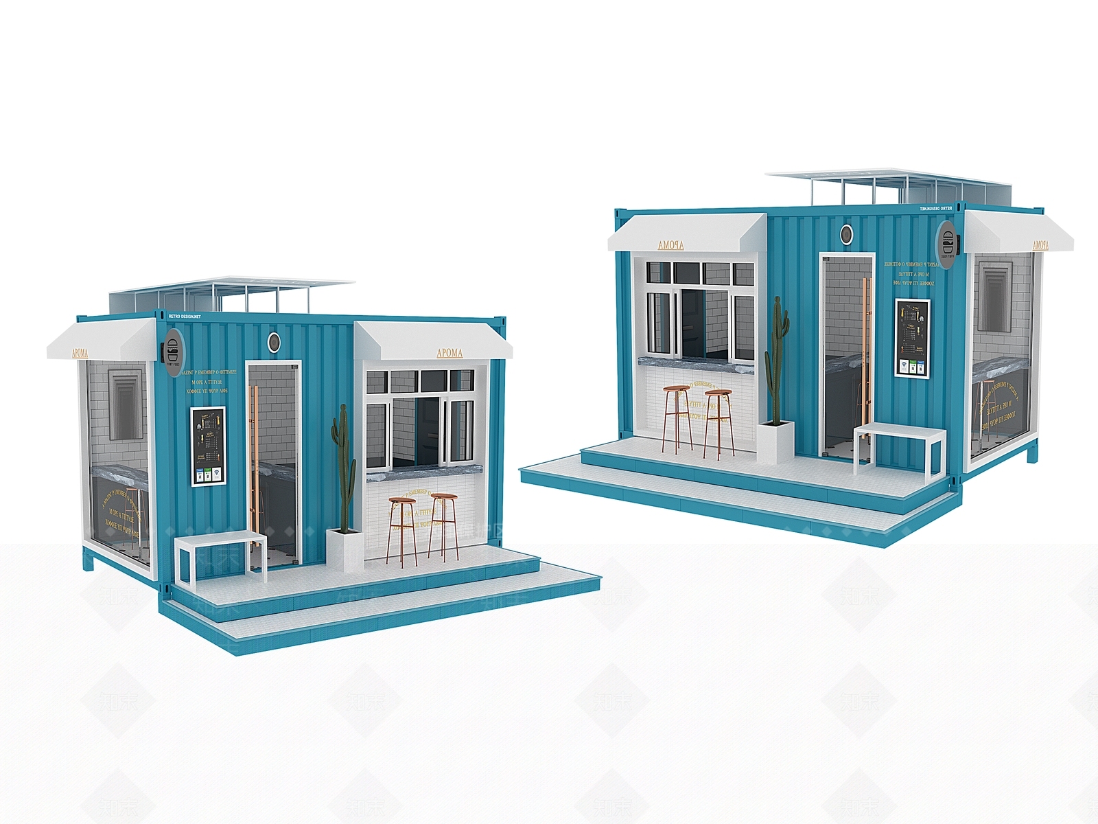 现代艺术风格建筑3D模型下载【ID:1192913345】