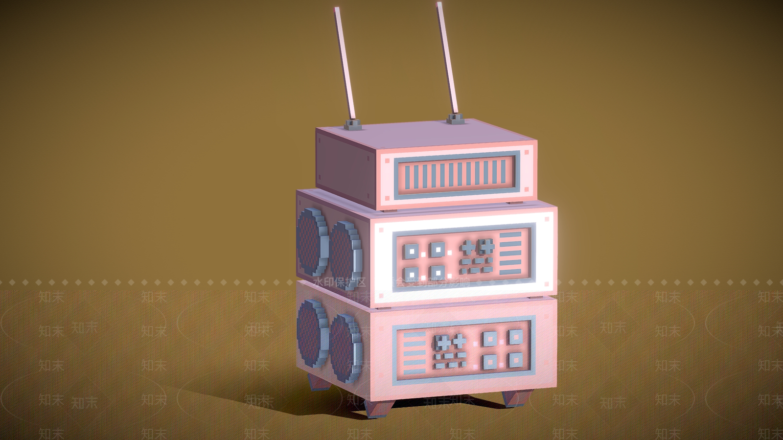 娱乐器材3D模型下载【ID:1192922105】