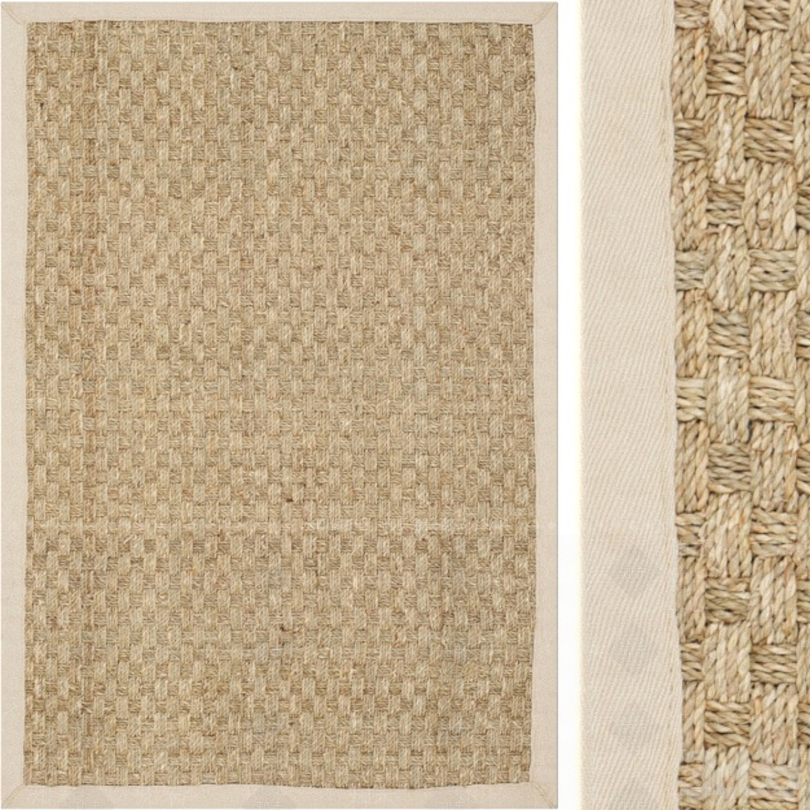 禅意原木地毯3D模型下载【ID:1192928829】