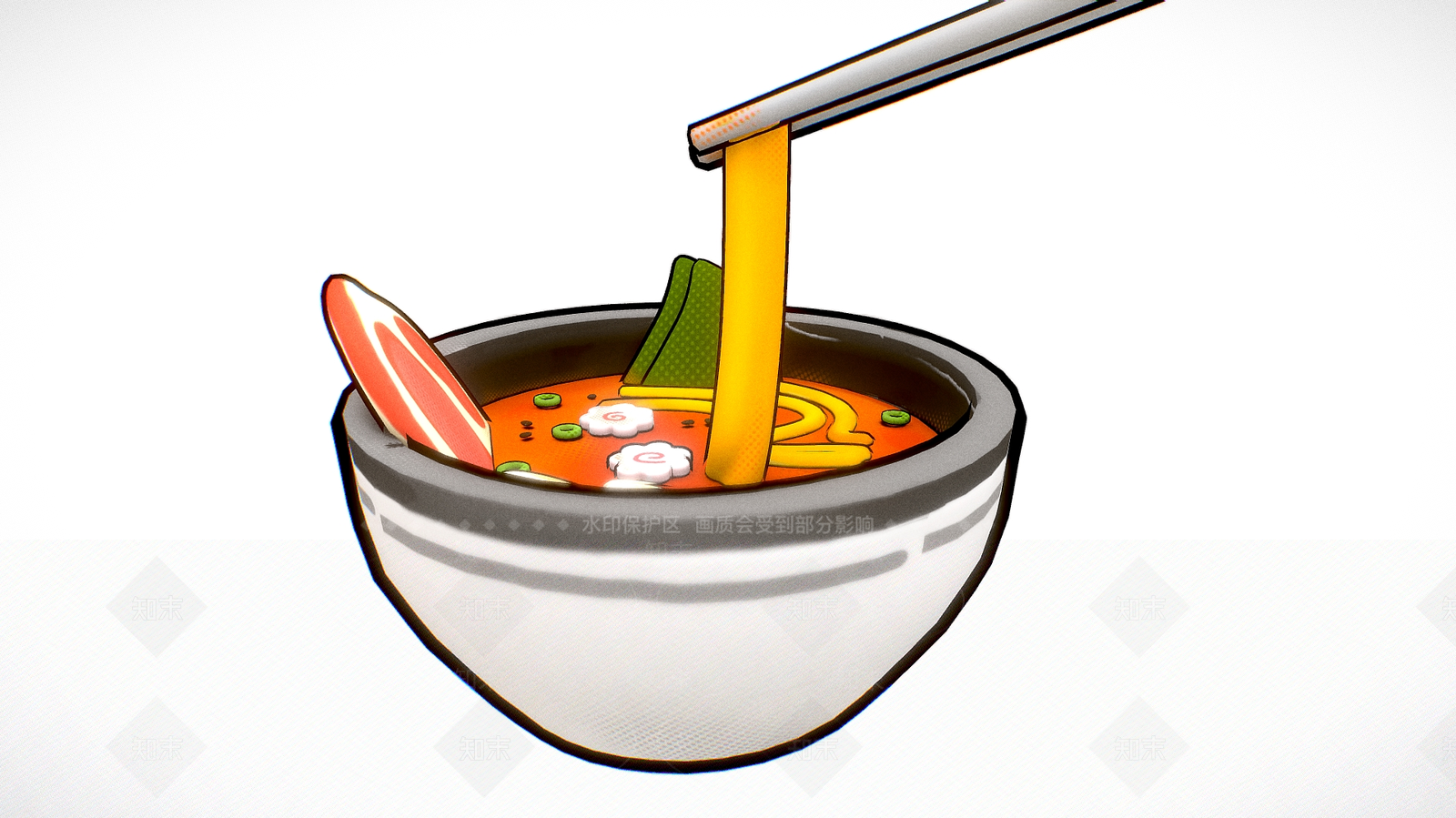 酒水食物3D模型下载【ID:1192930129】