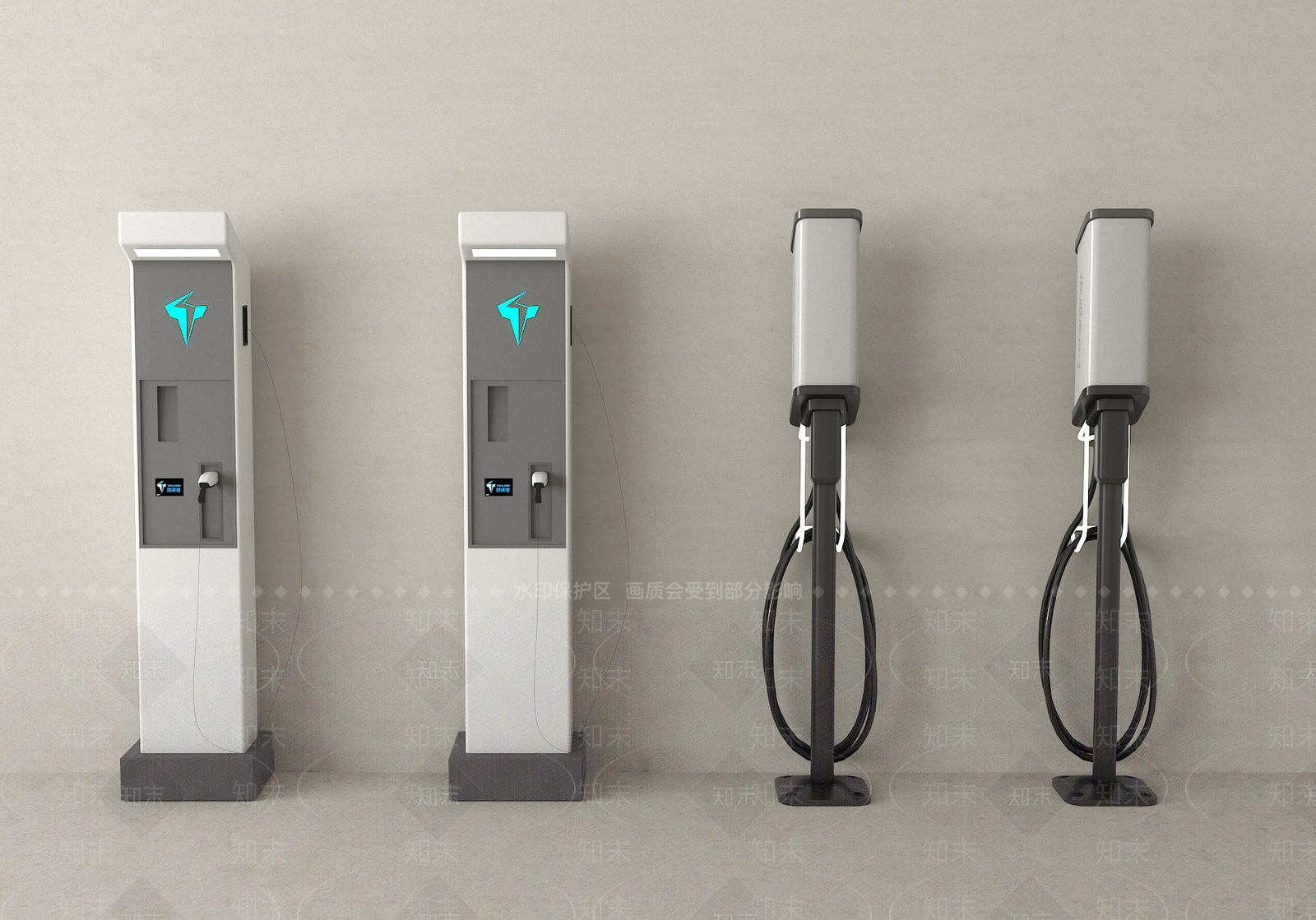 充电桩SU模型下载【ID:1192931688】