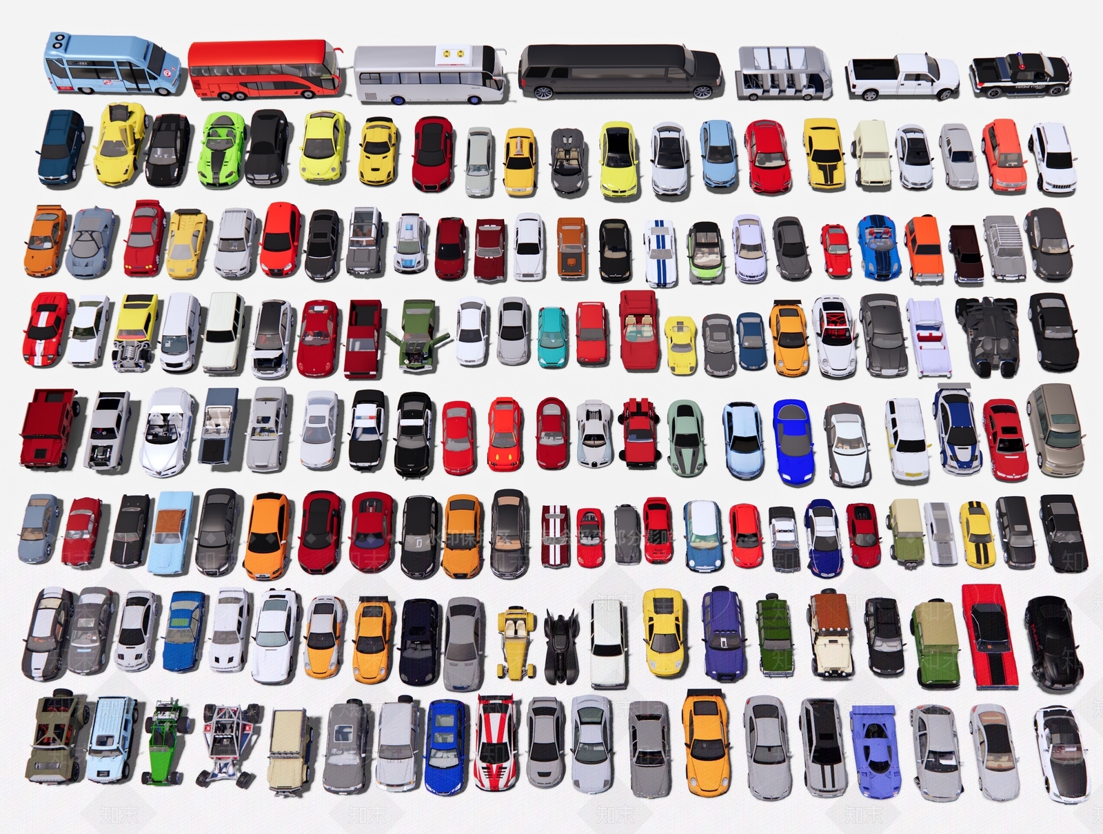 现代汽车3D模型下载【ID:1192932659】