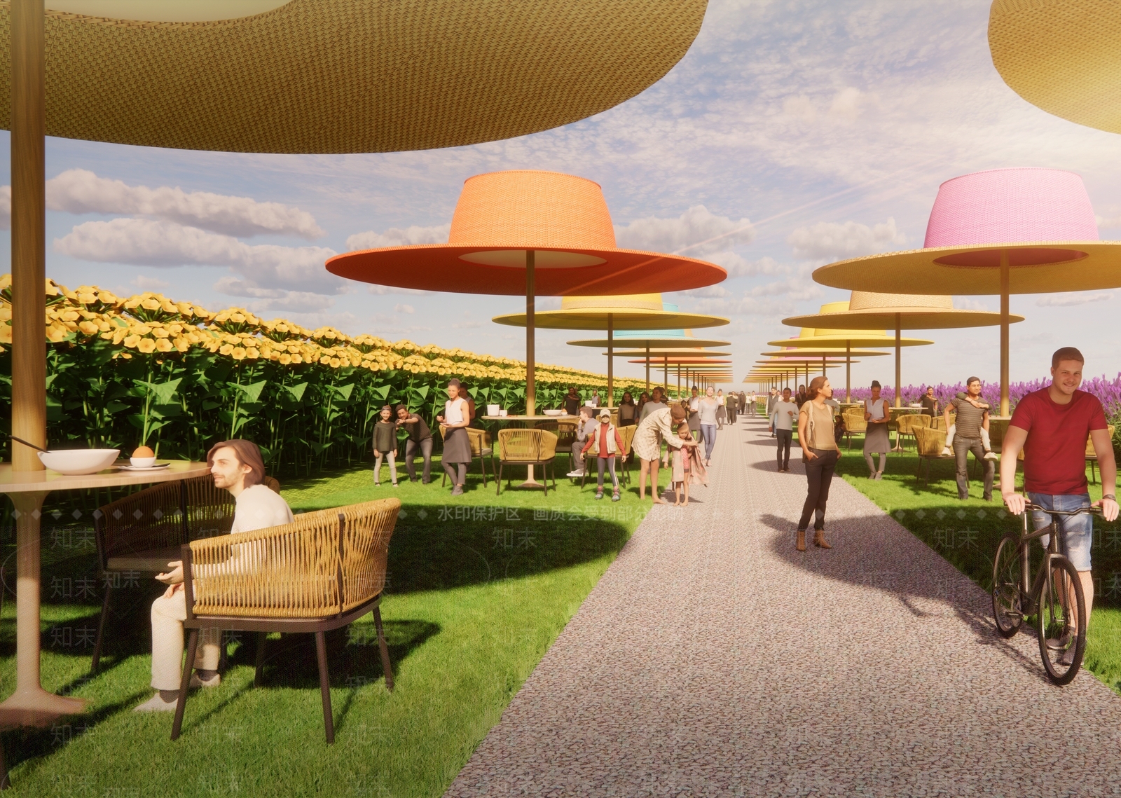 简约复古营地SU模型下载【ID:1192940755】