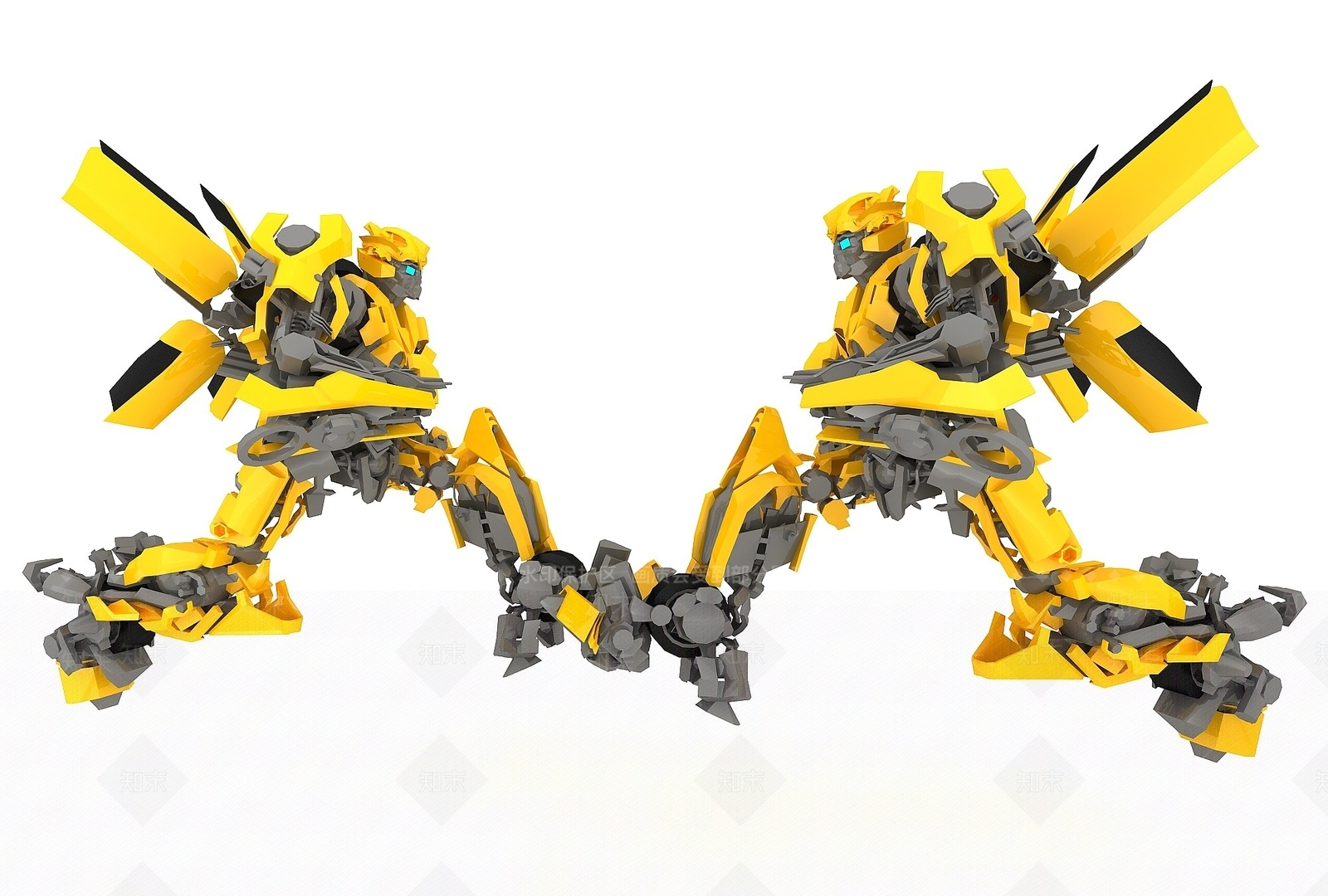 现代变形金刚3D模型下载【ID:1192945421】