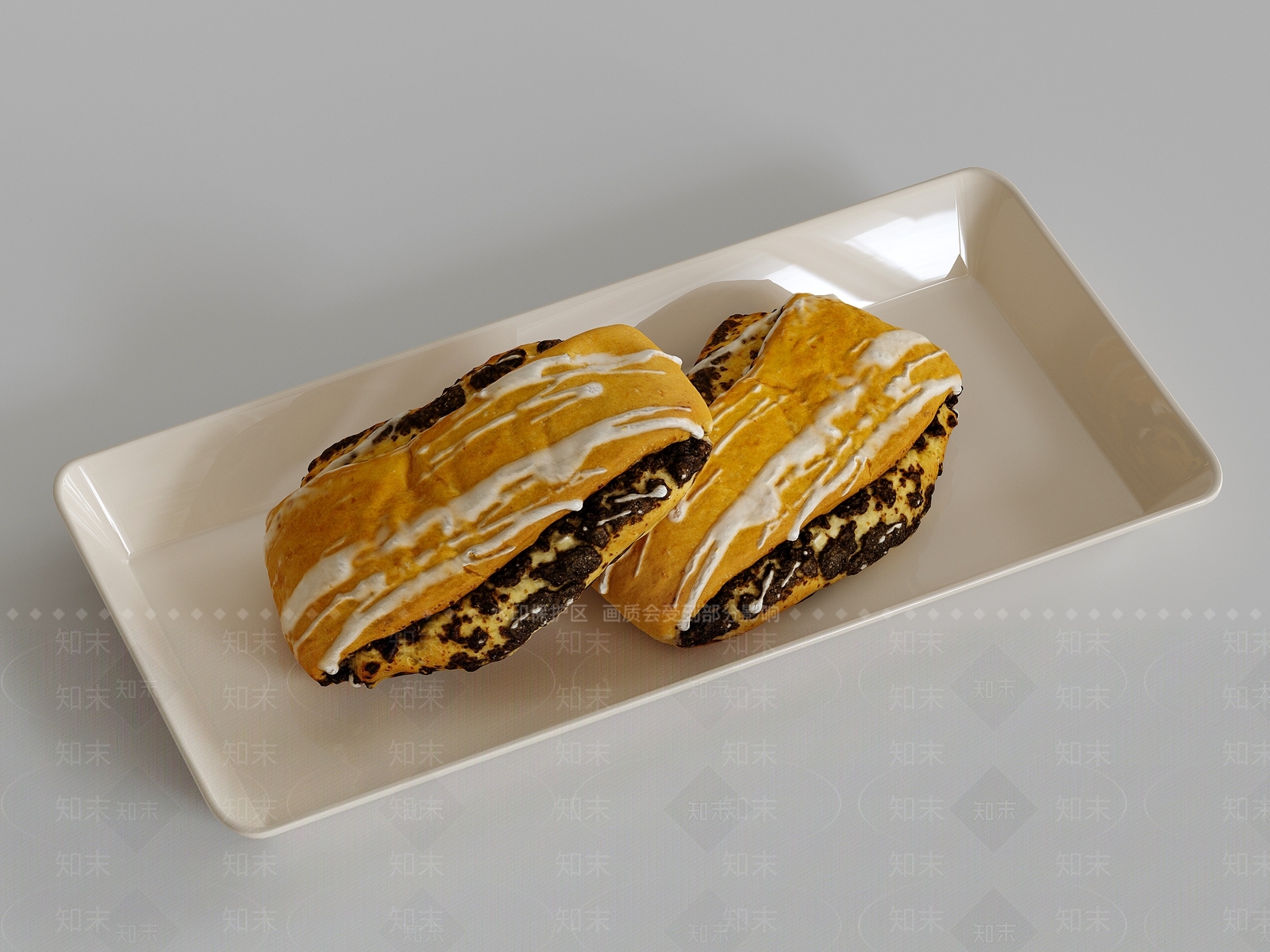 酒水食物3D模型下载【ID:1192964740】