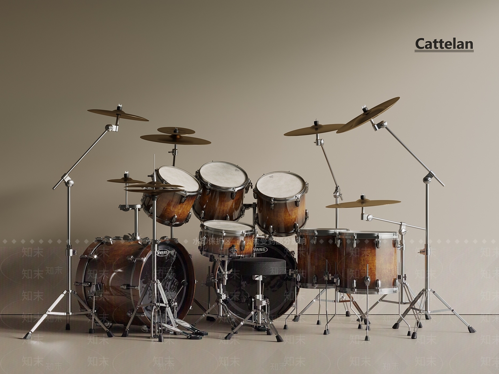 乐器3D模型下载【ID:1192950550】