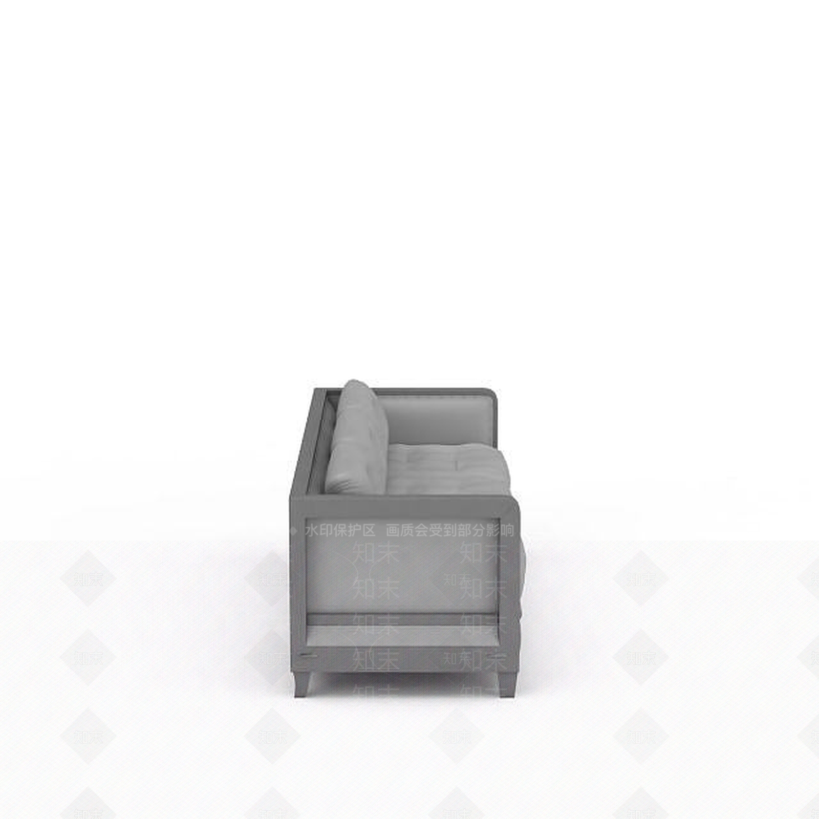 现代双人沙发3D模型下载【ID:1199198612】