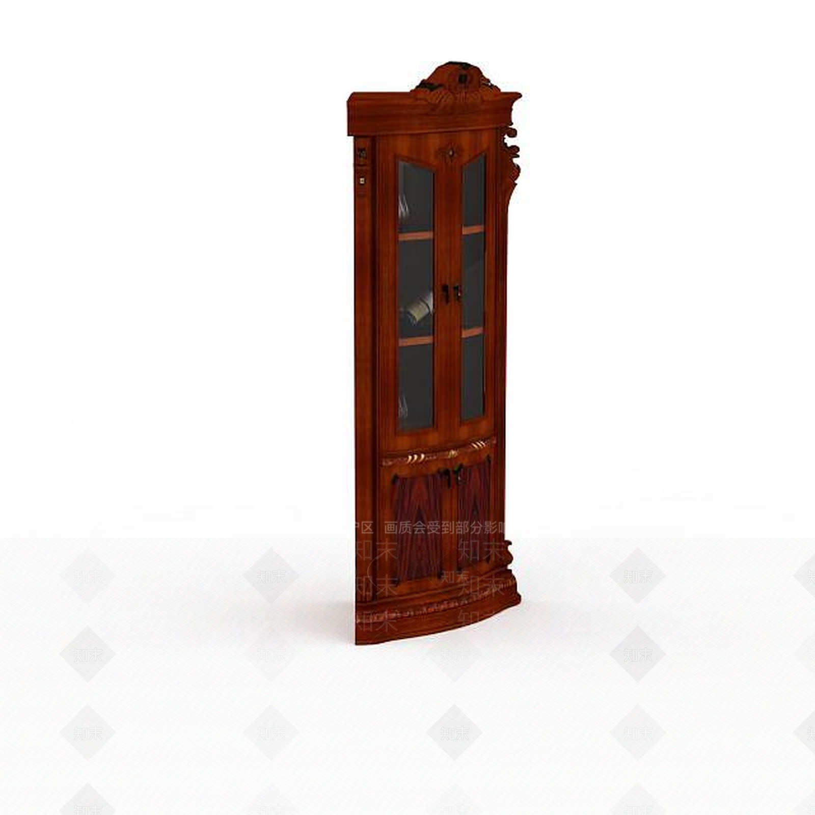 现代衣柜3D模型下载【ID:1192957439】