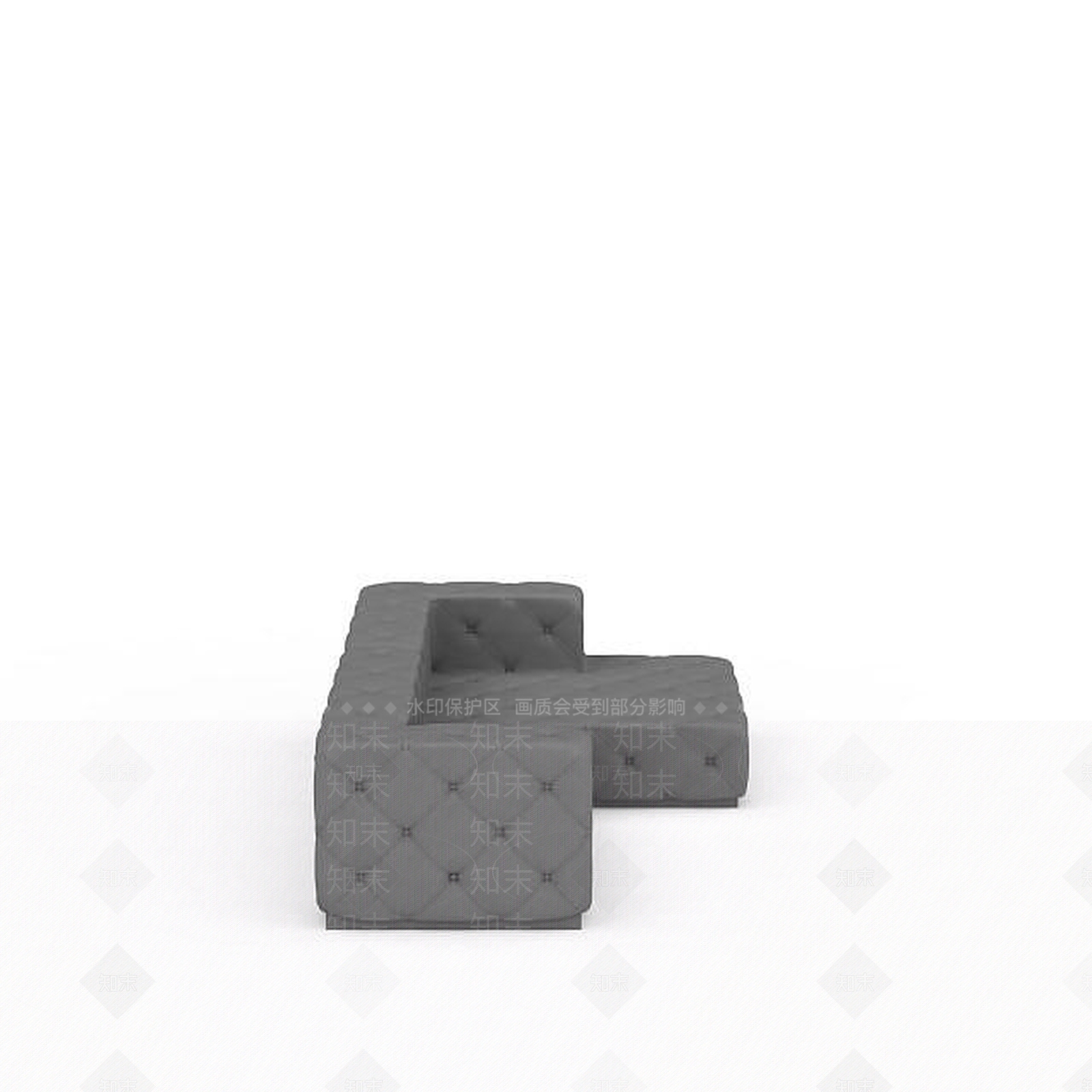 现代双人沙发3D模型下载【ID:1199206471】