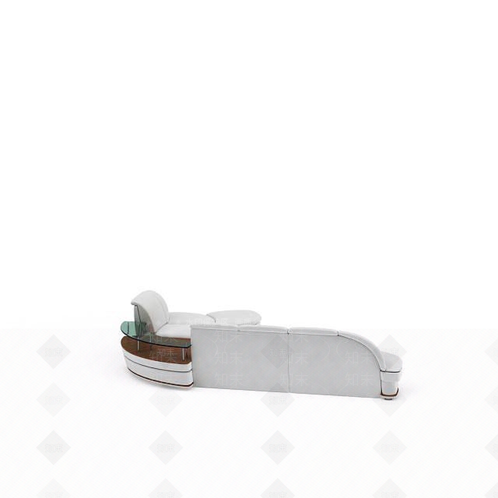 现代双人沙发3D模型下载【ID:1192961853】